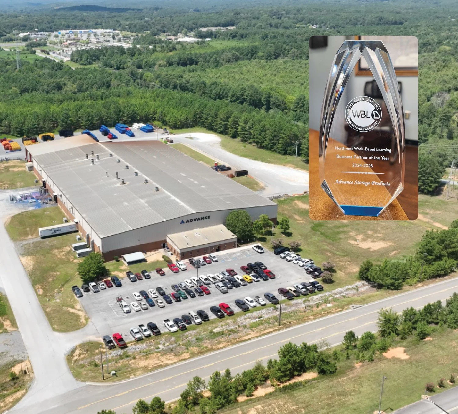 Advance Storage Products Named Work-Based Learning Employer of the Year for Northwest Georgia