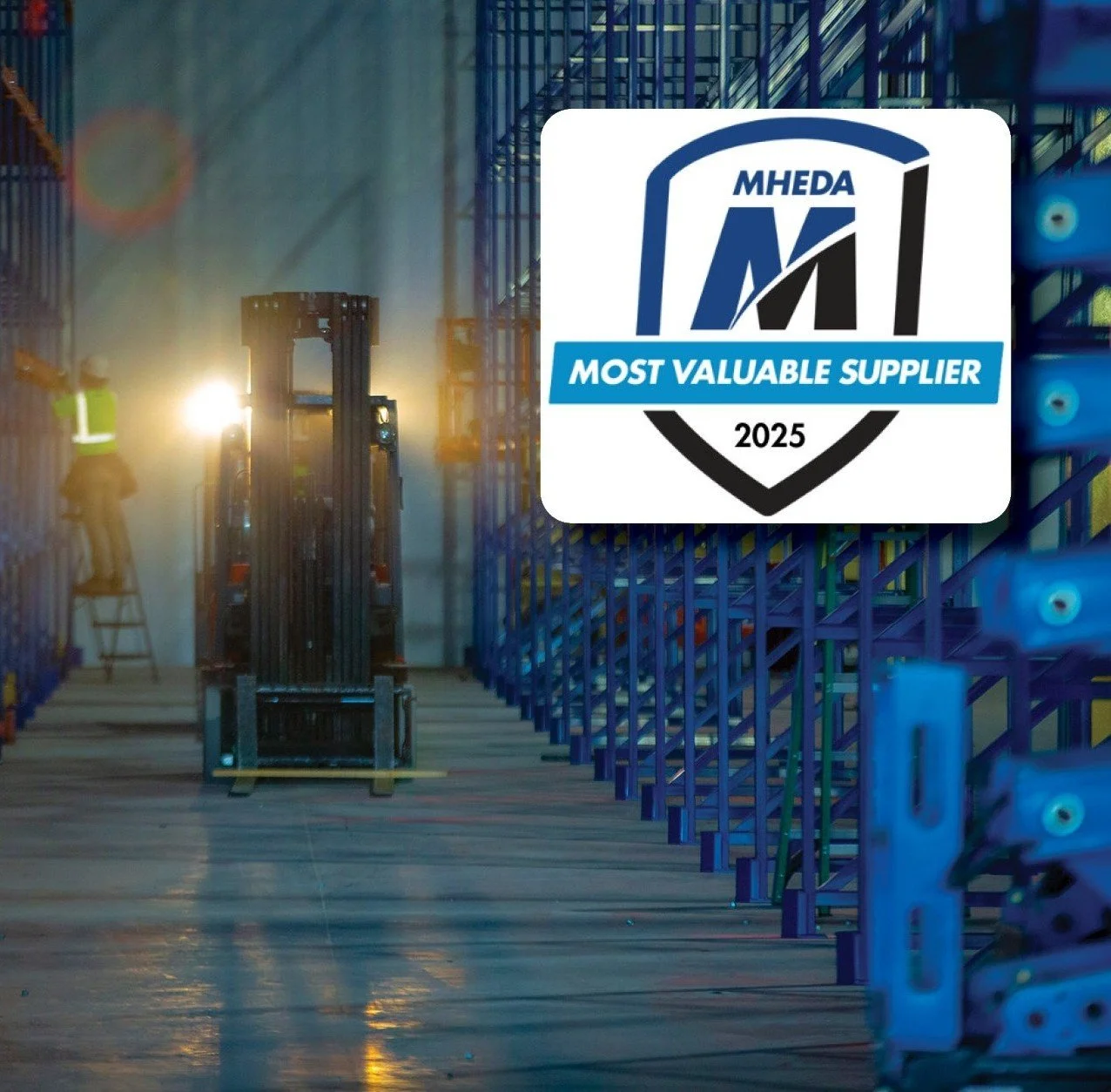Advance Storage Products Earns Most Valuable Supplier Award From MHEDA For 4th Consecutive Year
