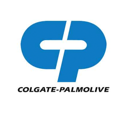 The Colgate-Palmolive logo with a blue stylized 'C' and 'P' and the company name below.