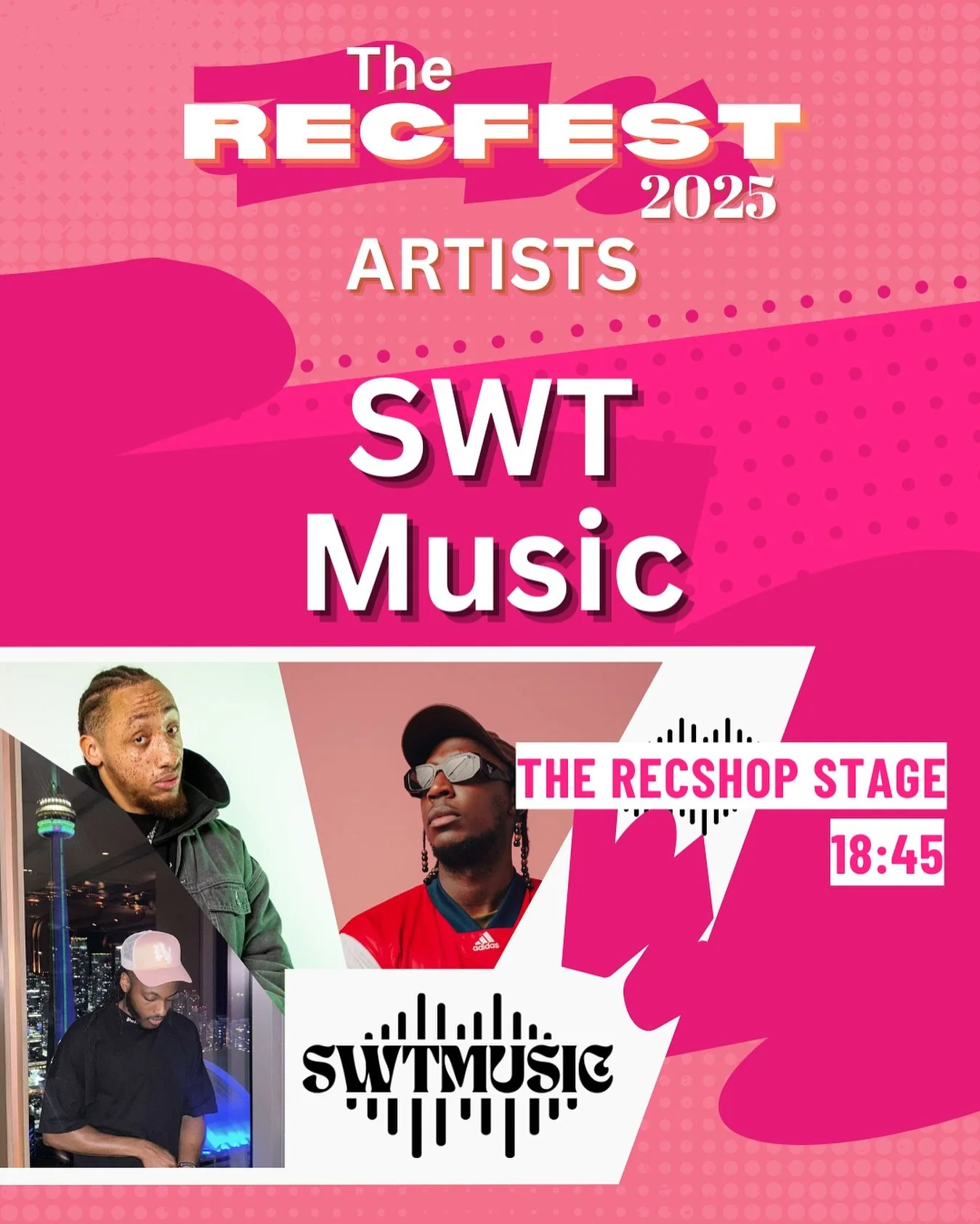 Catch North London&rsquo;s finest performing at the Rec Fest this year🥇
Catch @cleanheartedkid @_1egit_ @oke_olori shelling down the Rec Shop stage at 18:45pm in Wood Greens&rsquo; Shopping City on the 16th of August‼️

Free tickets in bio‼️🎟️