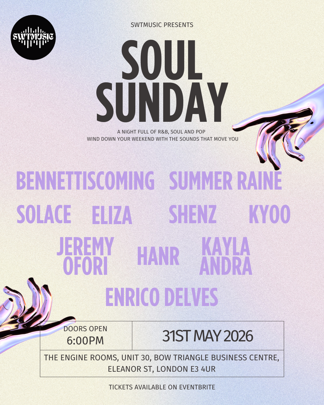 Soul Sunday 31/05
