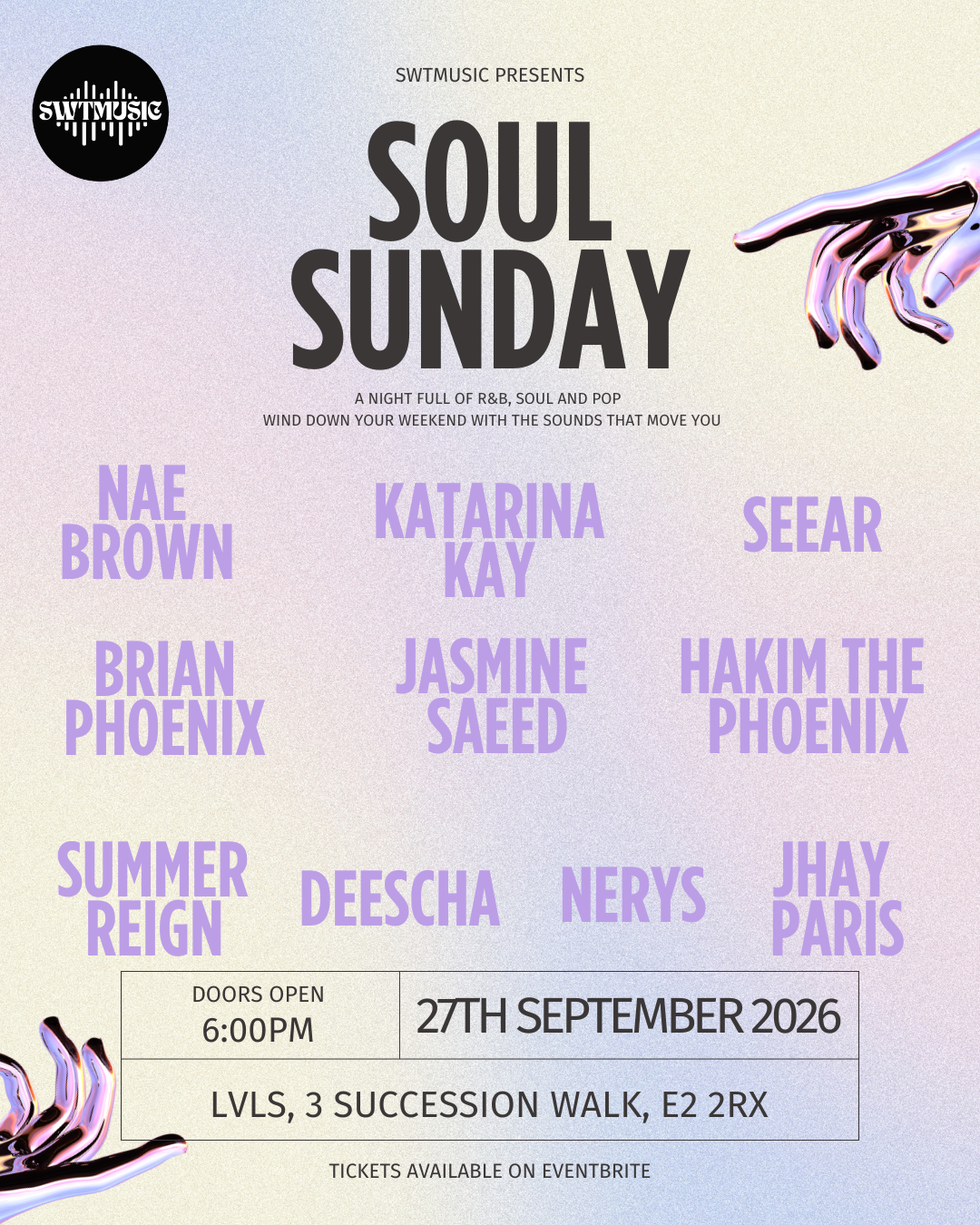 SOUL SUNDAY LONDON