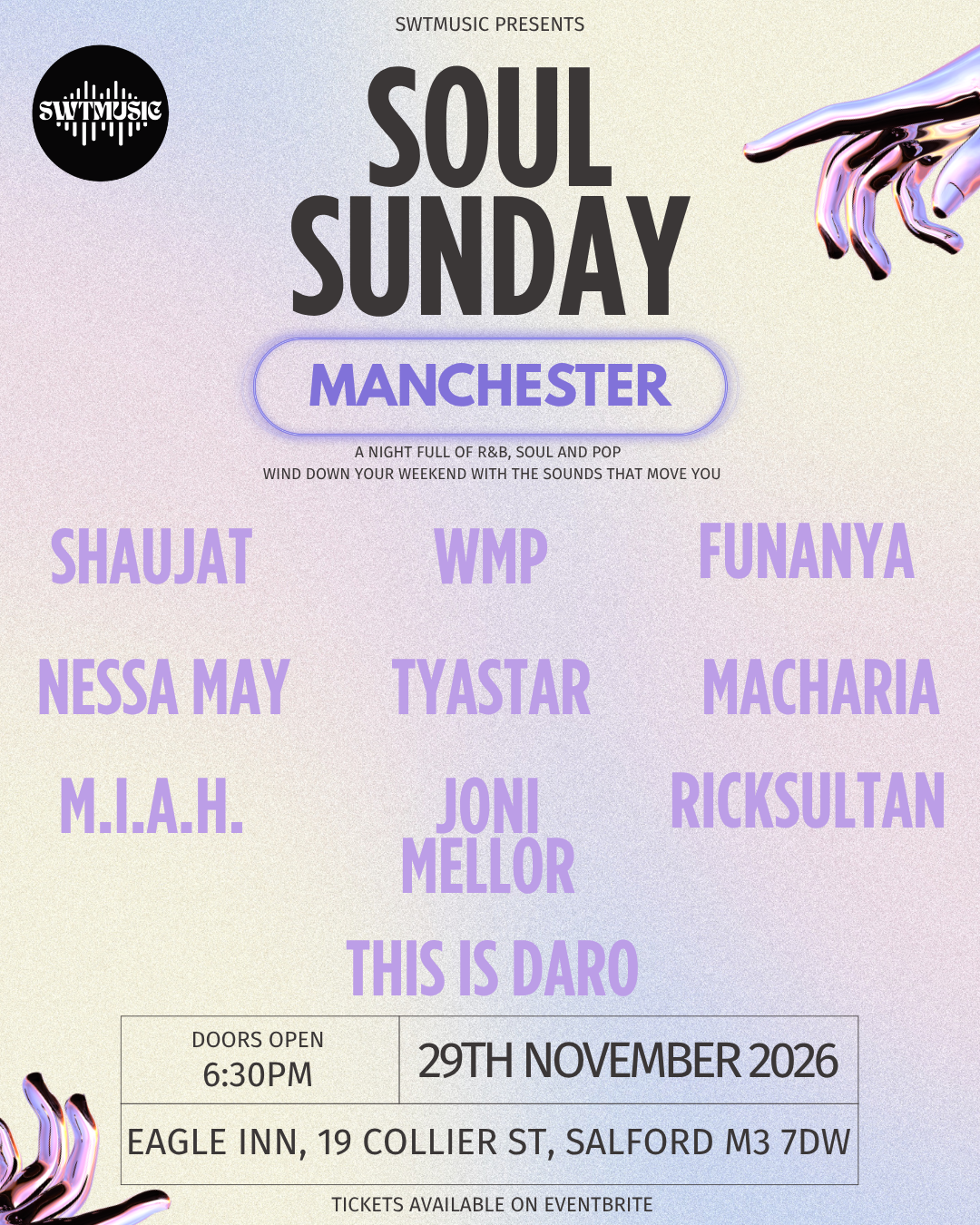 Soul Sunday Manchester