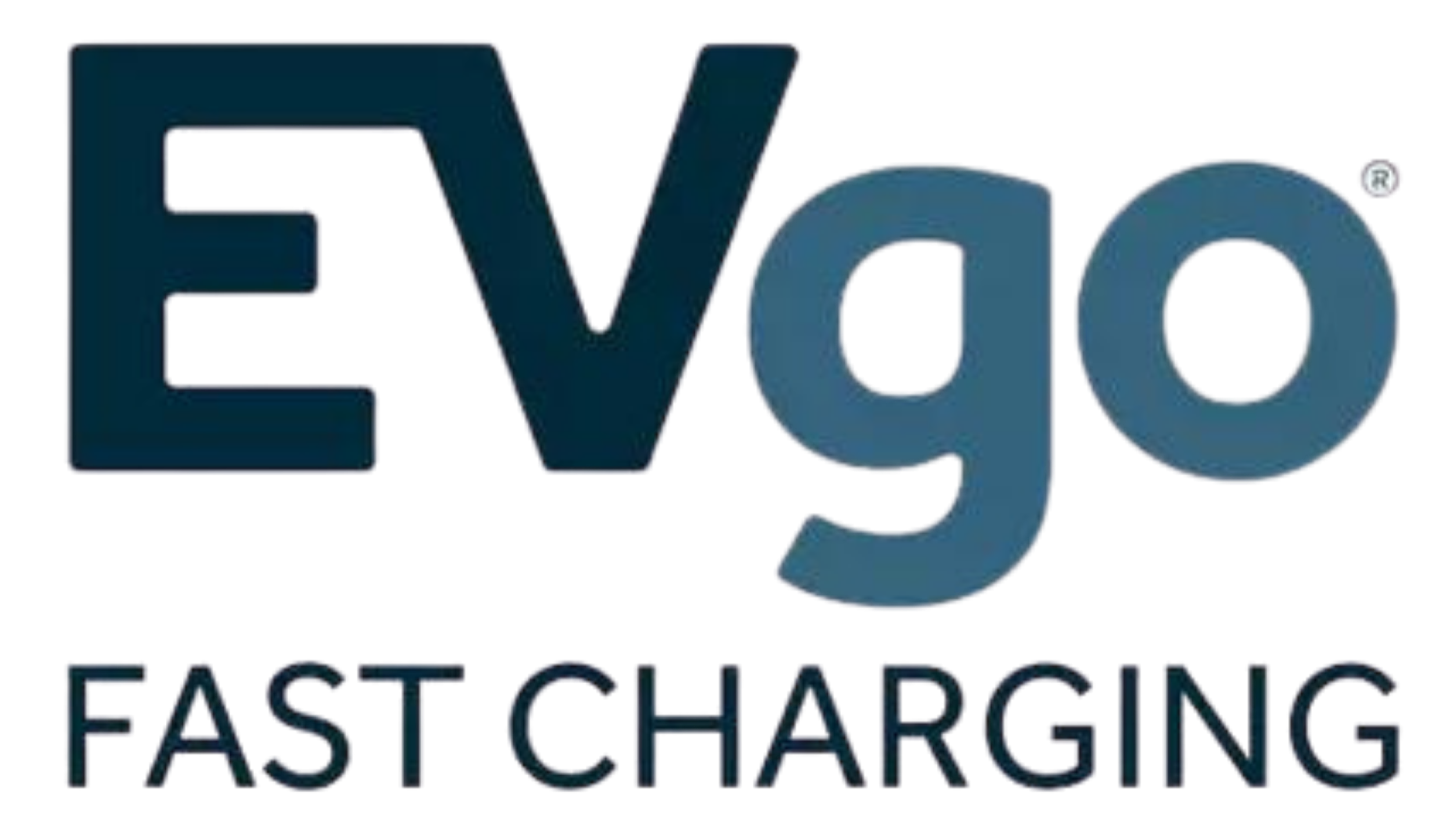 EVO fast charging logo with the words 'EVO' in large font and 'Fast Charging' below it.