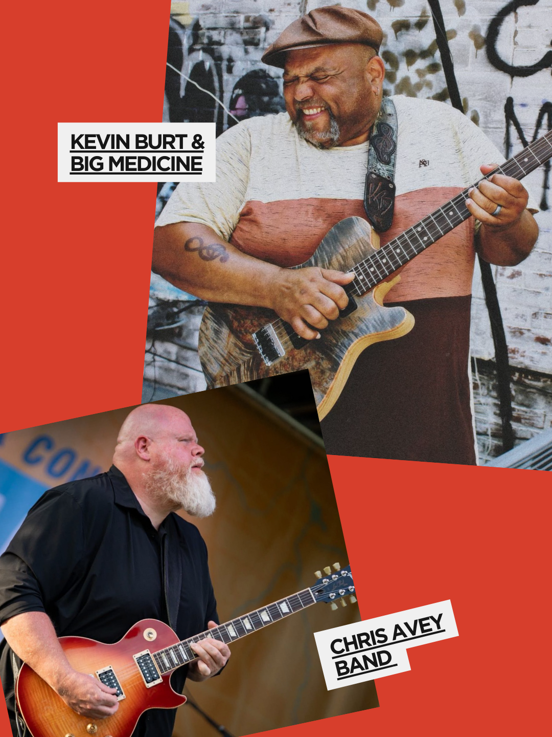 Kevin Burt &amp; Big Medicine with Chris Avey Band