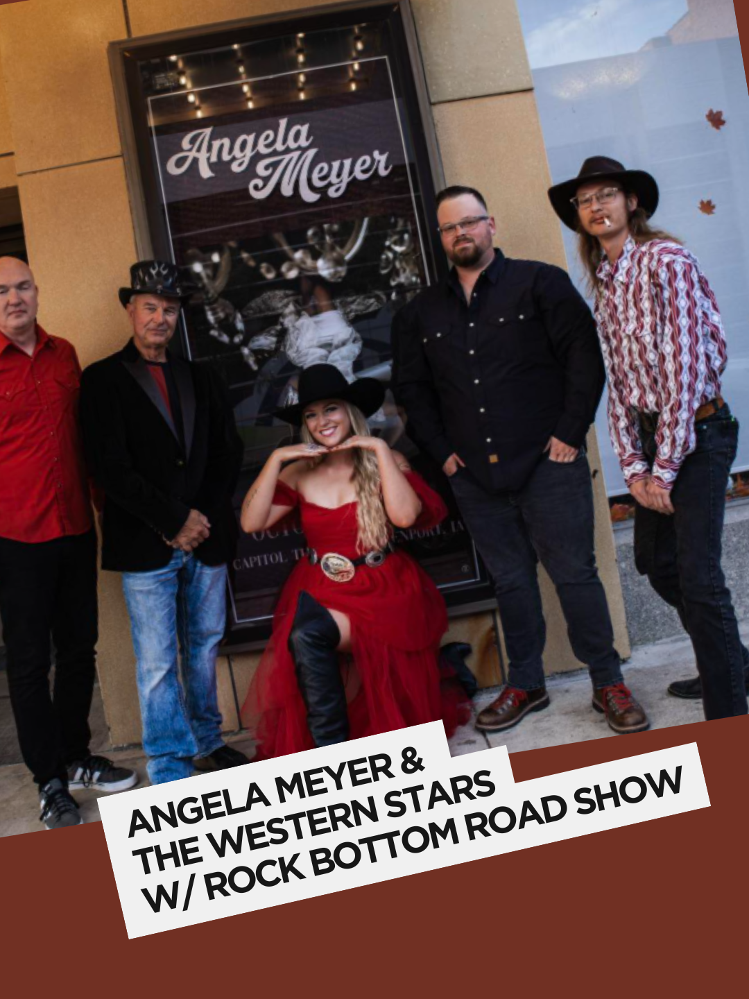 Angela Meyer &amp; The Western Stars w/ Rock Bottom Road Show