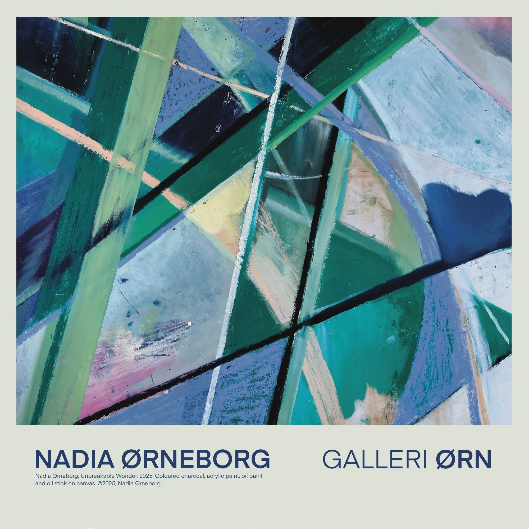 "UNBREAKABLE WONDER" Poster 40x40cm