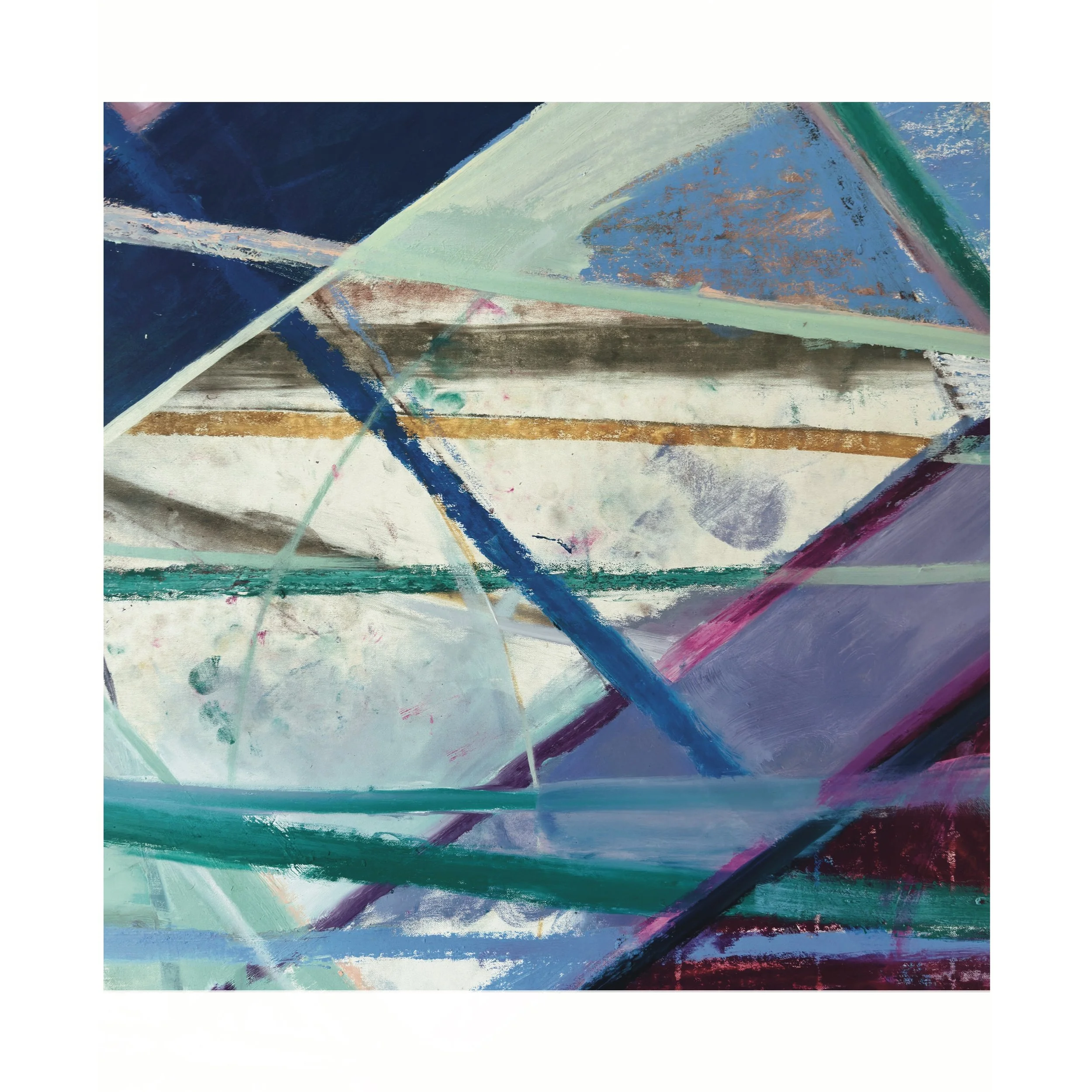 “SOUND OF RAIN” Giclée Print 30x30cm