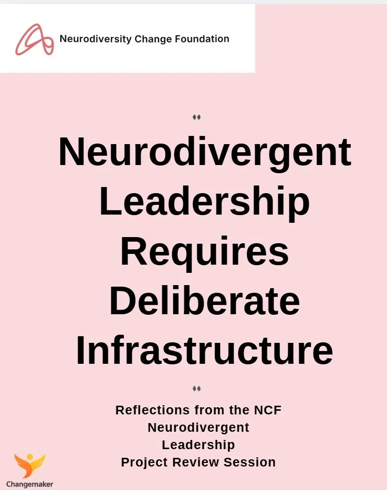 Pathways: Strengthening Neurodivergent Leadership 