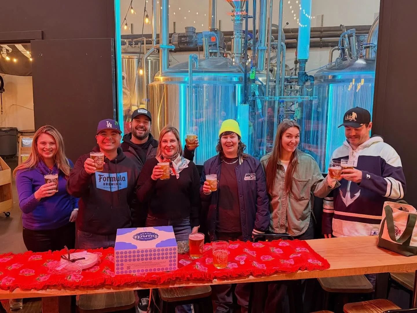 The Formula crew rolled over to No Boat Brewing (@noboatbrewing) today to cheer on one of our regulars. Always proud to support our people&mdash;on tap, on the road, and in the community.