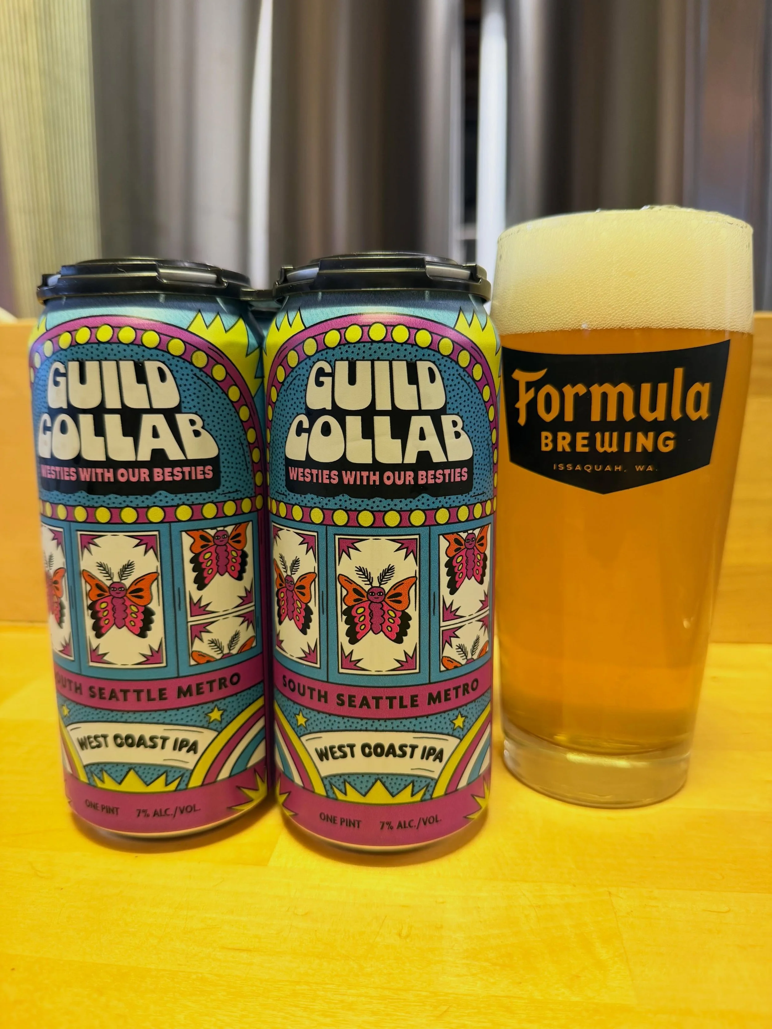 The WA Brewers Guild (@wabrewersguild) collab, Westies with our Besties &mdash; West Coast IPA, 7% abv &mdash; is back! 

This year&rsquo;s South Seattle Metro version was brewed at Georgetown Brewing (@georgetownbrewingco) in collaboration with:

@p