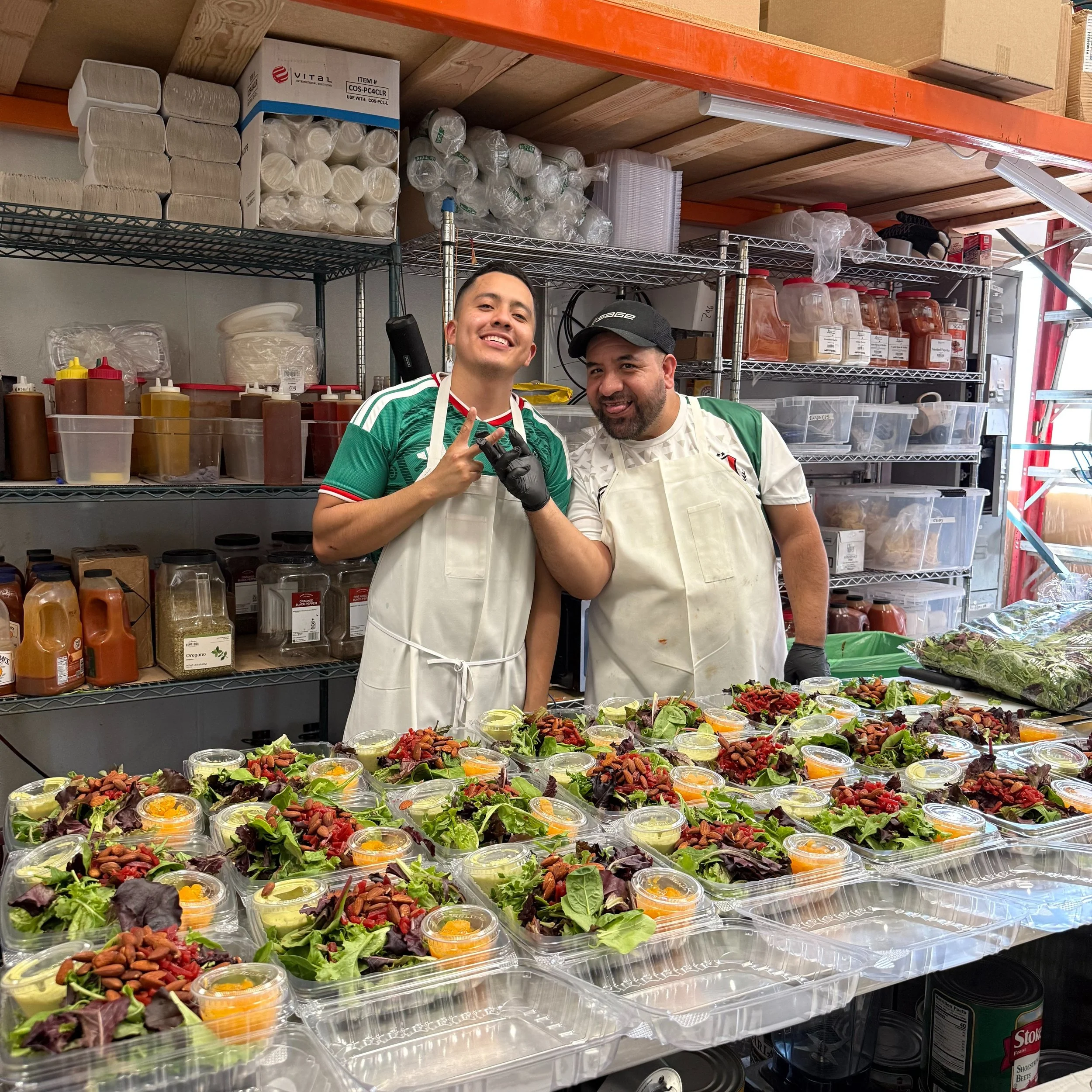 Not in the mood for pizza or wings? 
We've got plenty of salads! 🥗😋