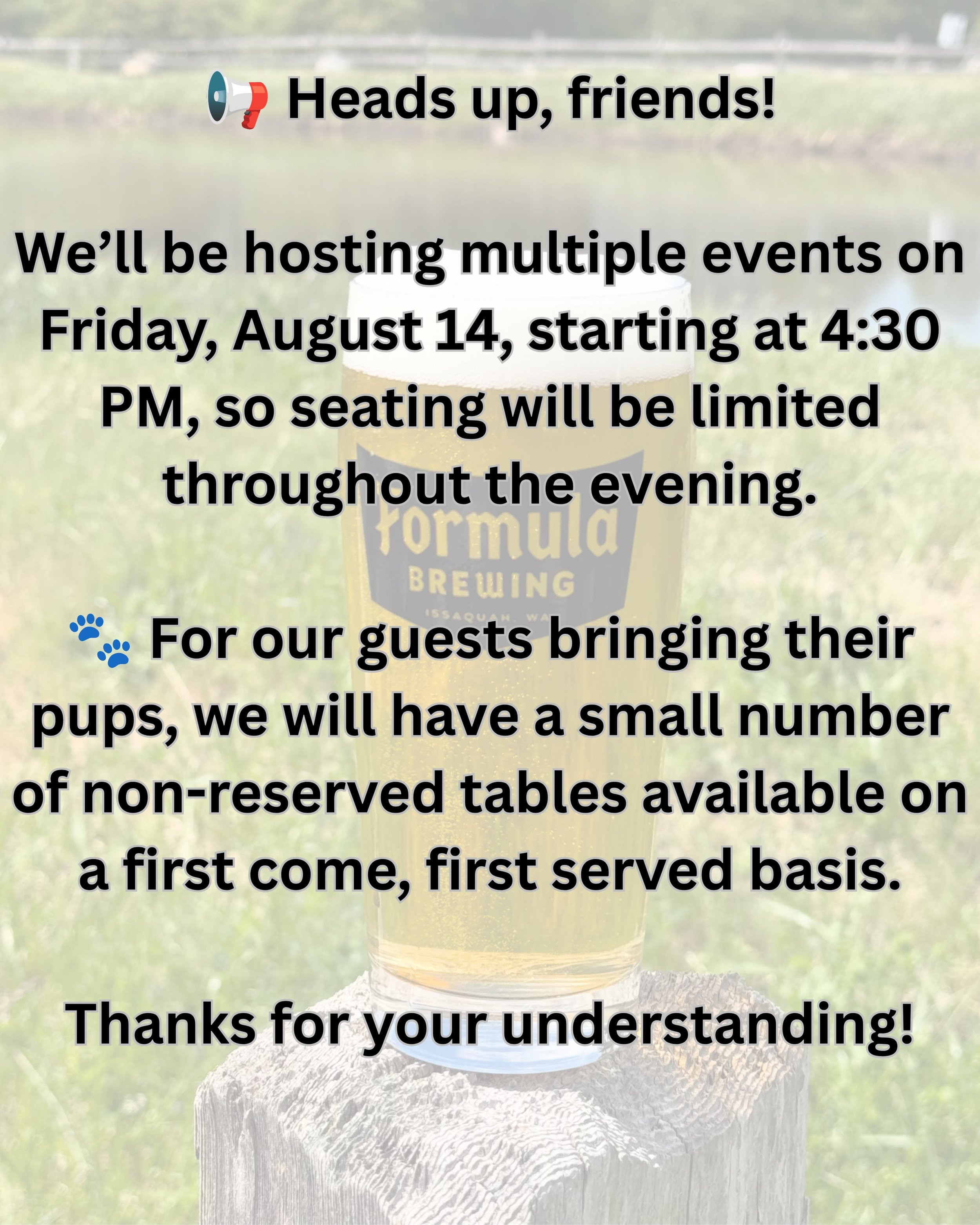 Friday, 8/14/2026 will be a busy one!