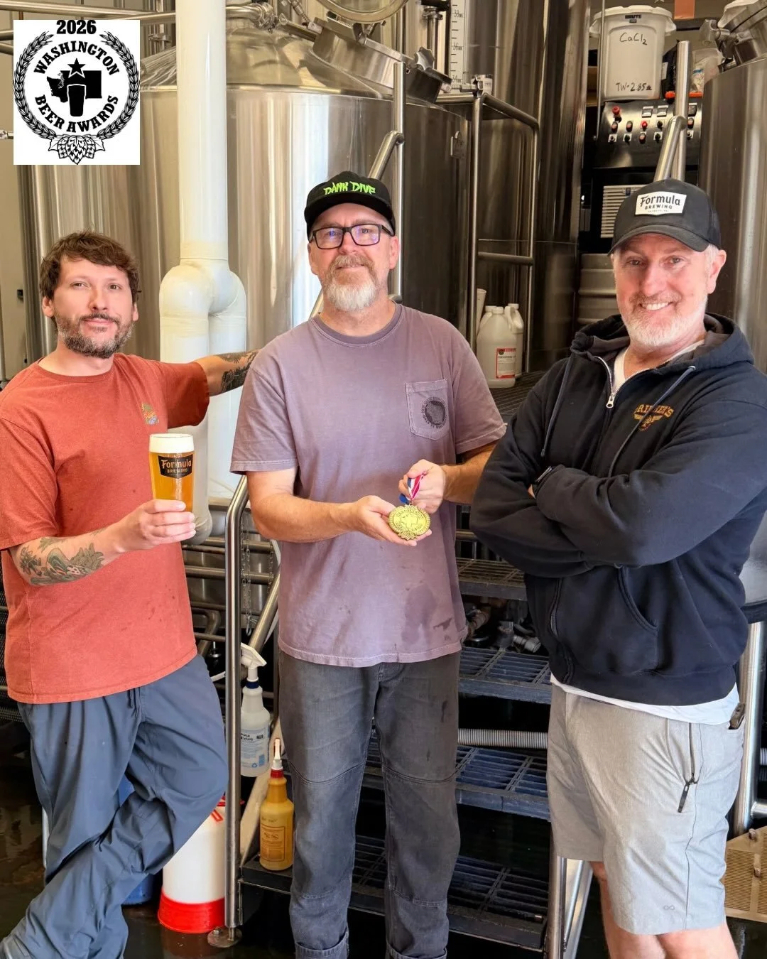 Formula 35 is a winner! 🍻

West Coast IPA was the most entered category at this past week&rsquo;s 2026 Fresh Hop Washington Beer Awards (@washingtonbeerawards), and we&rsquo;re thrilled to bring home the gold.

A special shout-out to our hop partner