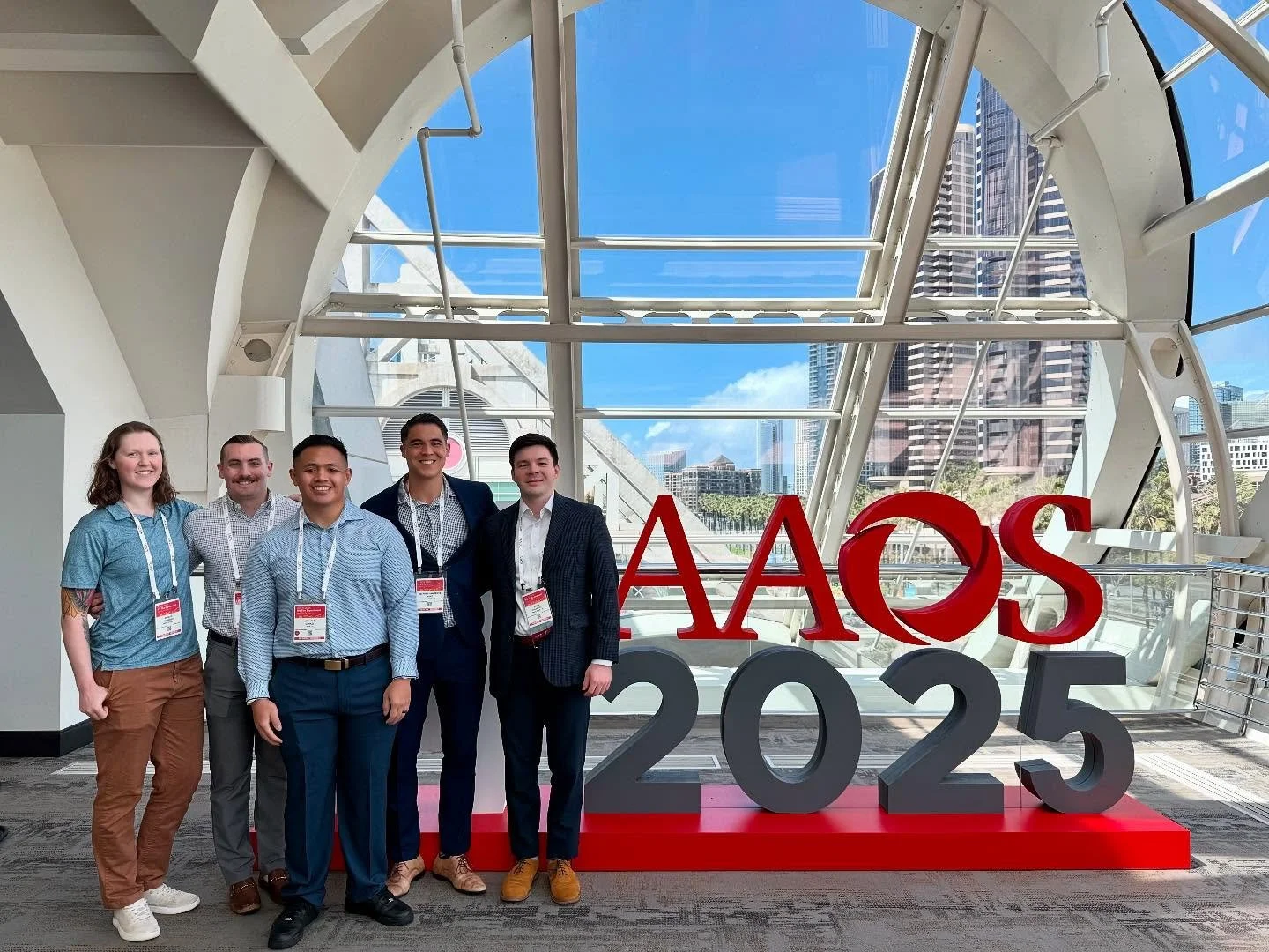 The Tripler Ortho crew that showed up to #AAOS2025 had a blast learning from leaders in the field, connecting with mentors, and meeting up with our @milortho friends 

Shoutout to our PGY-2, James Pruneski, for his lecture on Integrating Artificial I