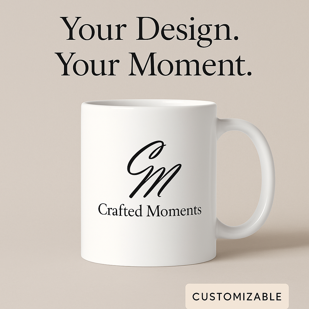 15 oz Custom White Mug