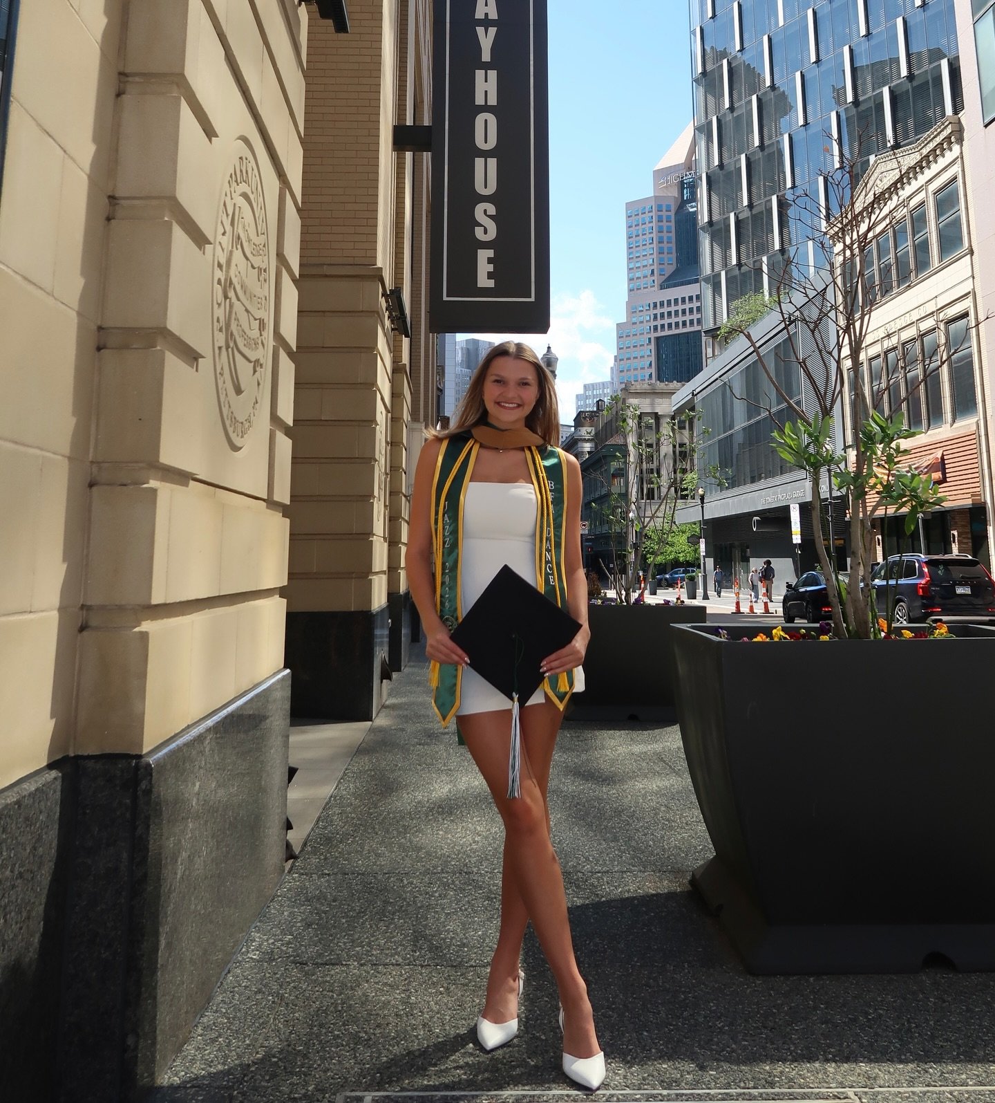 Received my Bachelor's of Fine Arts in Dance and hooded for my Master's in Business Administration. Thank you @pointparkdance &amp; @pointparku, so grateful for these past four years and all of the lifelong friendships I&rsquo;ve made💐🎓
