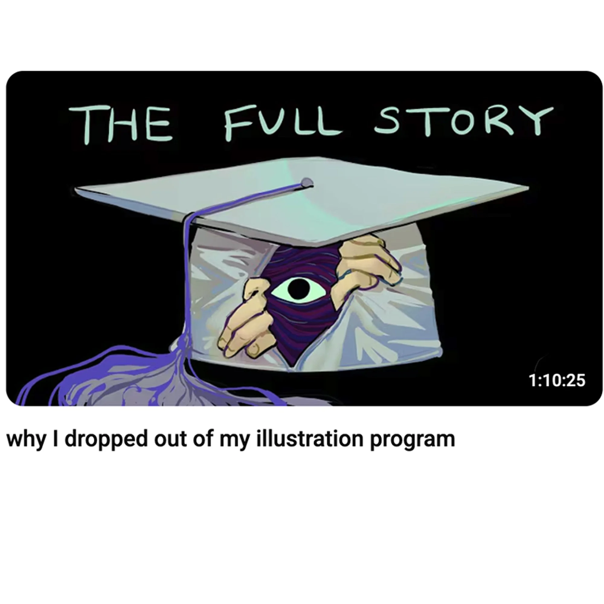 [Exclusive Video] Why I dropped out of my illustration program
