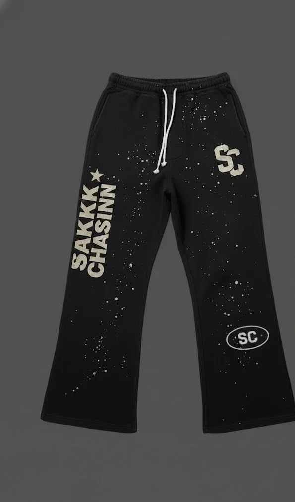 'Blackout Chasin' Flared Sweatpants