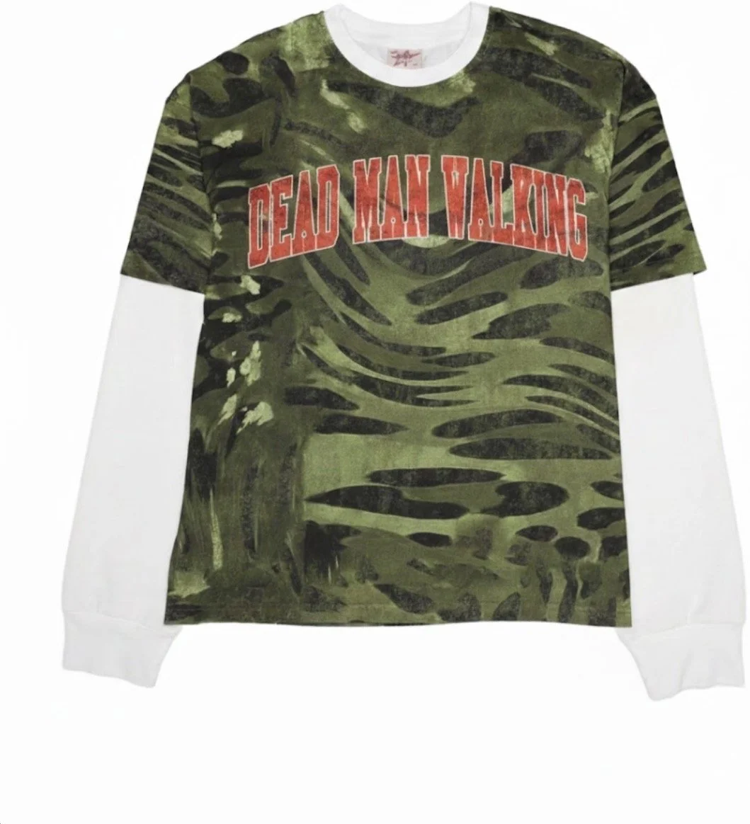 'Dead Man Walking' Camouflage Long Sleeve