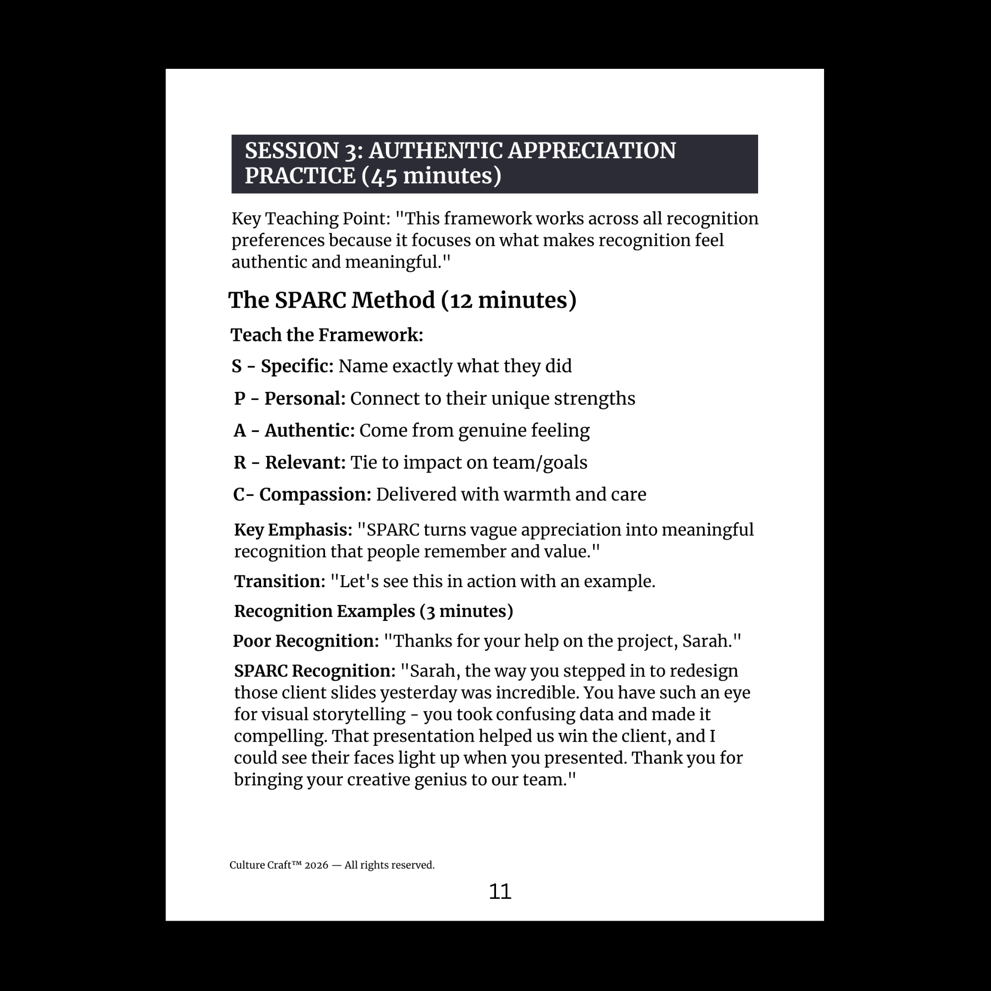 3. Facilitator Guide Sample Page