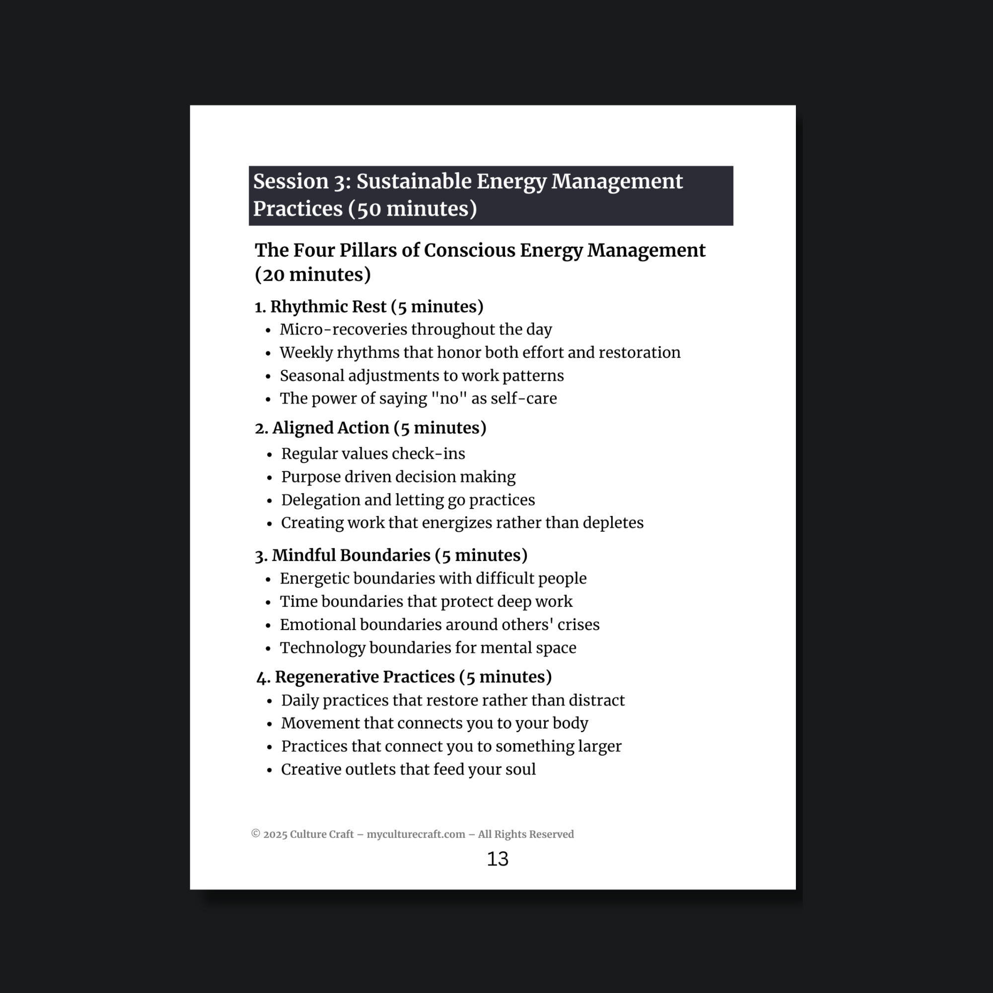 4. Facilitator Guide Sample Page