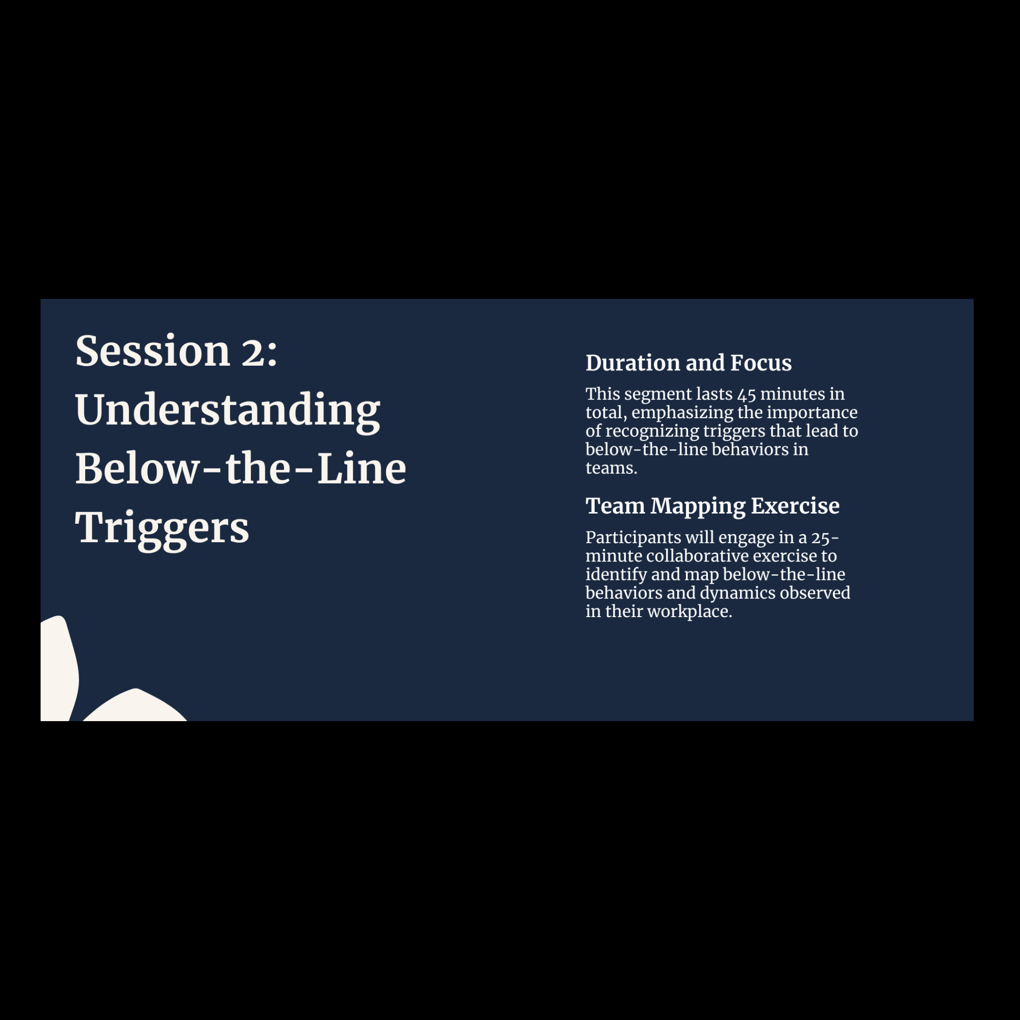 4. Slide Deck Sample Slide