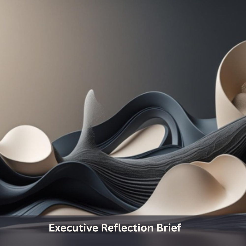 Abstract swirl of fabric in beige, cream, and dark gray tones.