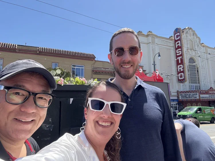 Senator Scott Wiener stopped by