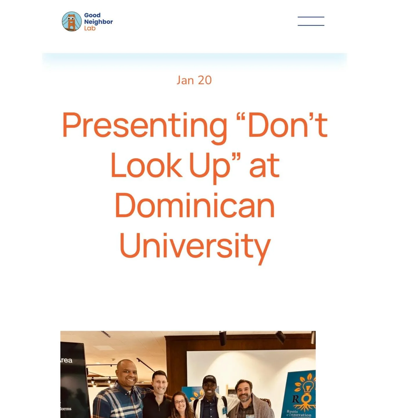 New blog post is up! Recapping my presentation at @dominicanuniversityca last month :)