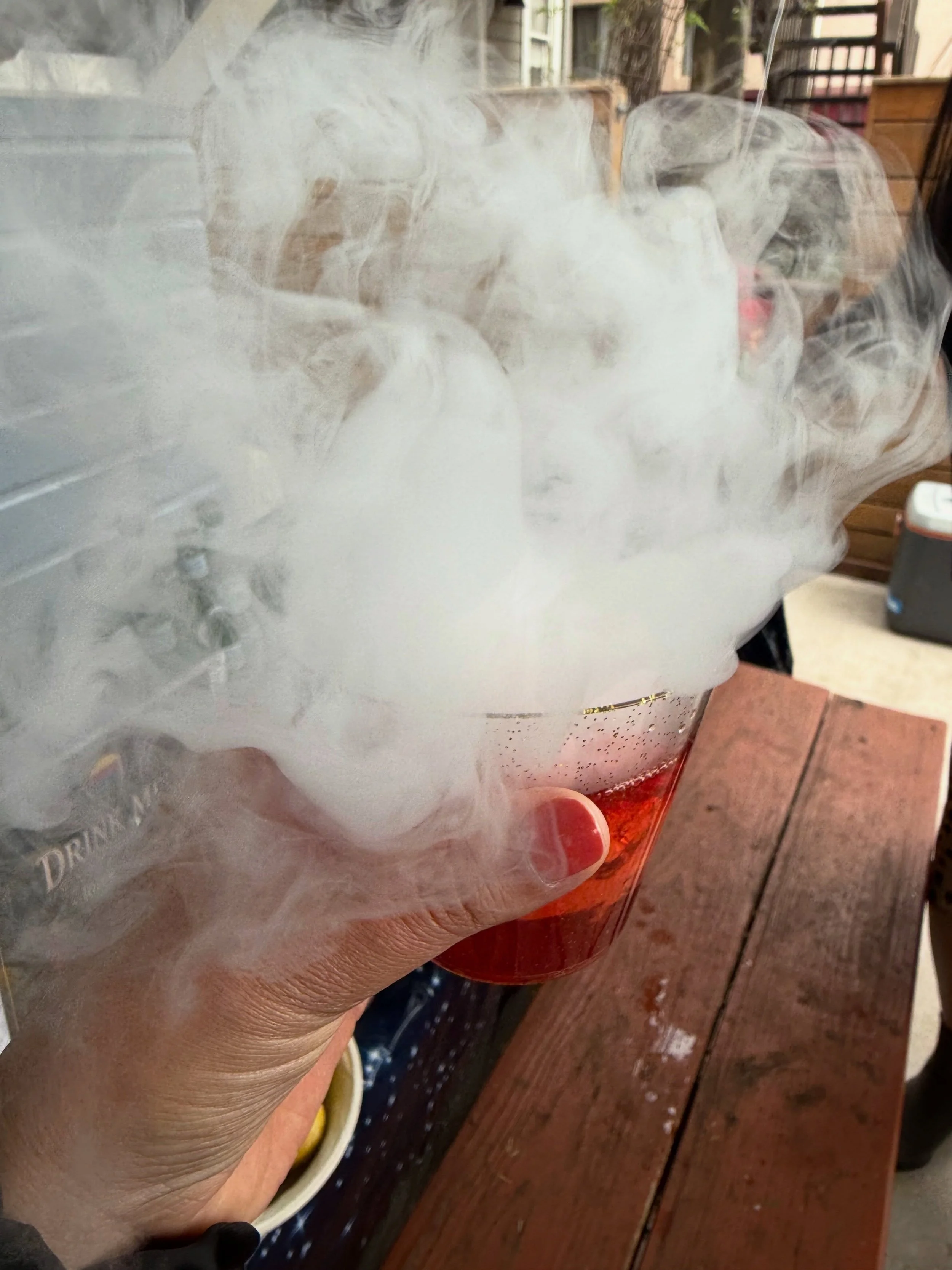 Witchy brews at the lovely @sunday.sf summer soir&eacute;e this morning. I feel lucky to be part of this unique community of San Francisco moms who take care of themselves and each other.