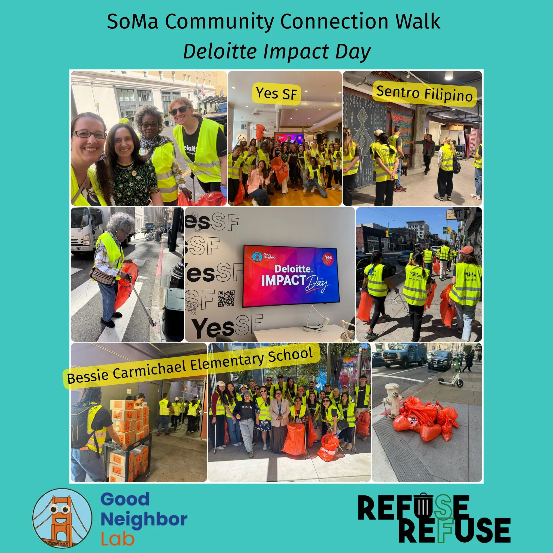 💡 &ldquo;I love that the cleanup has stops along the way!&rdquo; 

💡 &ldquo;I loved the mix of connection and activity!&rdquo; 

💡 &ldquo;Thank goodness you guys are here, this would take me the whole summer.&rdquo;

☝☝ Feedback from volunteers an