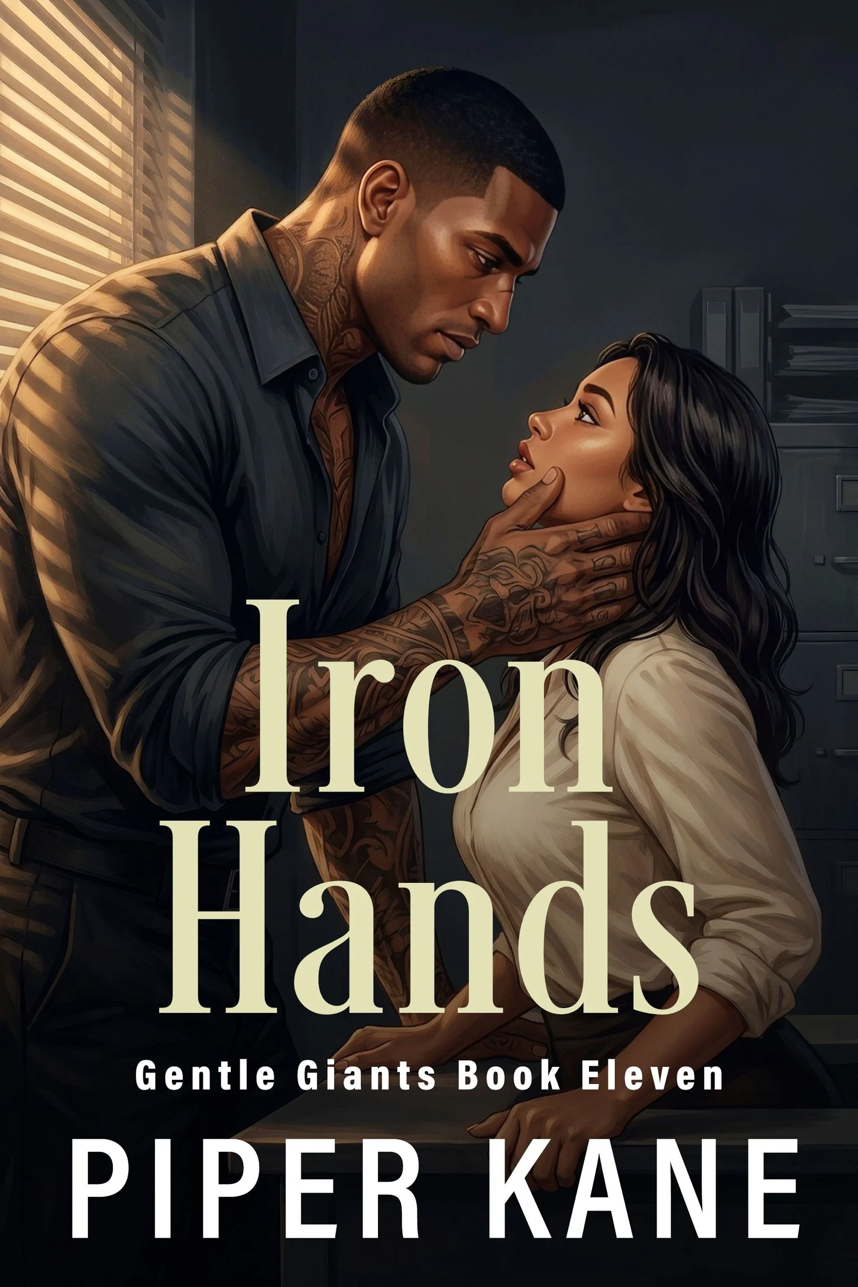 Book cover for Iron Hands by Piper Kane (Gentle Giants series)