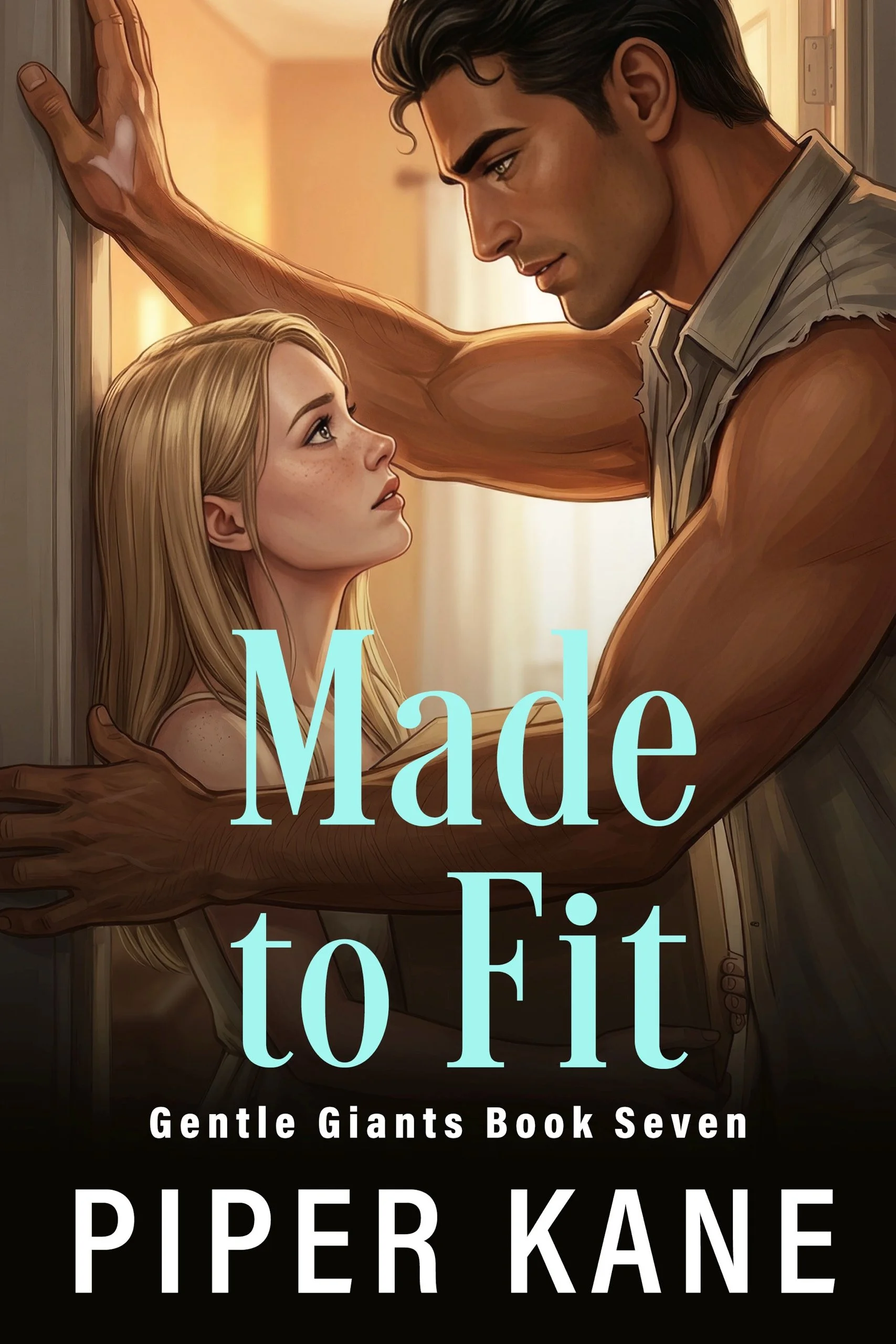 Book cover for Made to Fit by Piper Kane (Gentle Giants series)