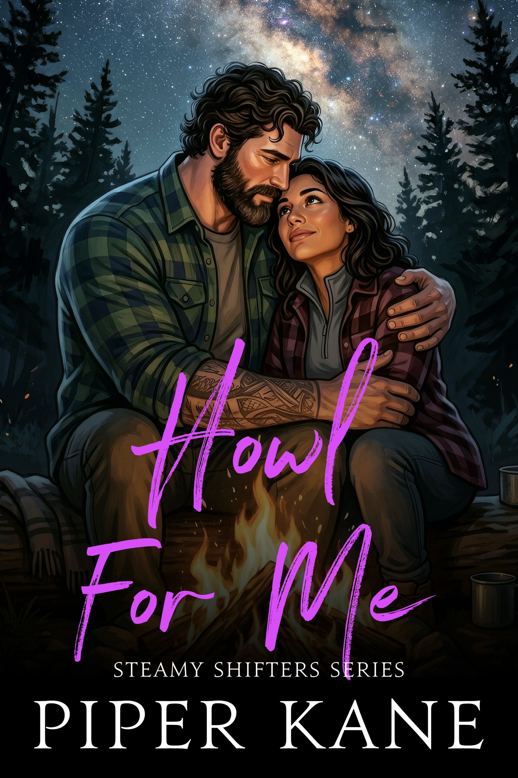 Book cover for Howl For Me by Piper Kane (Steamy Shifters series)