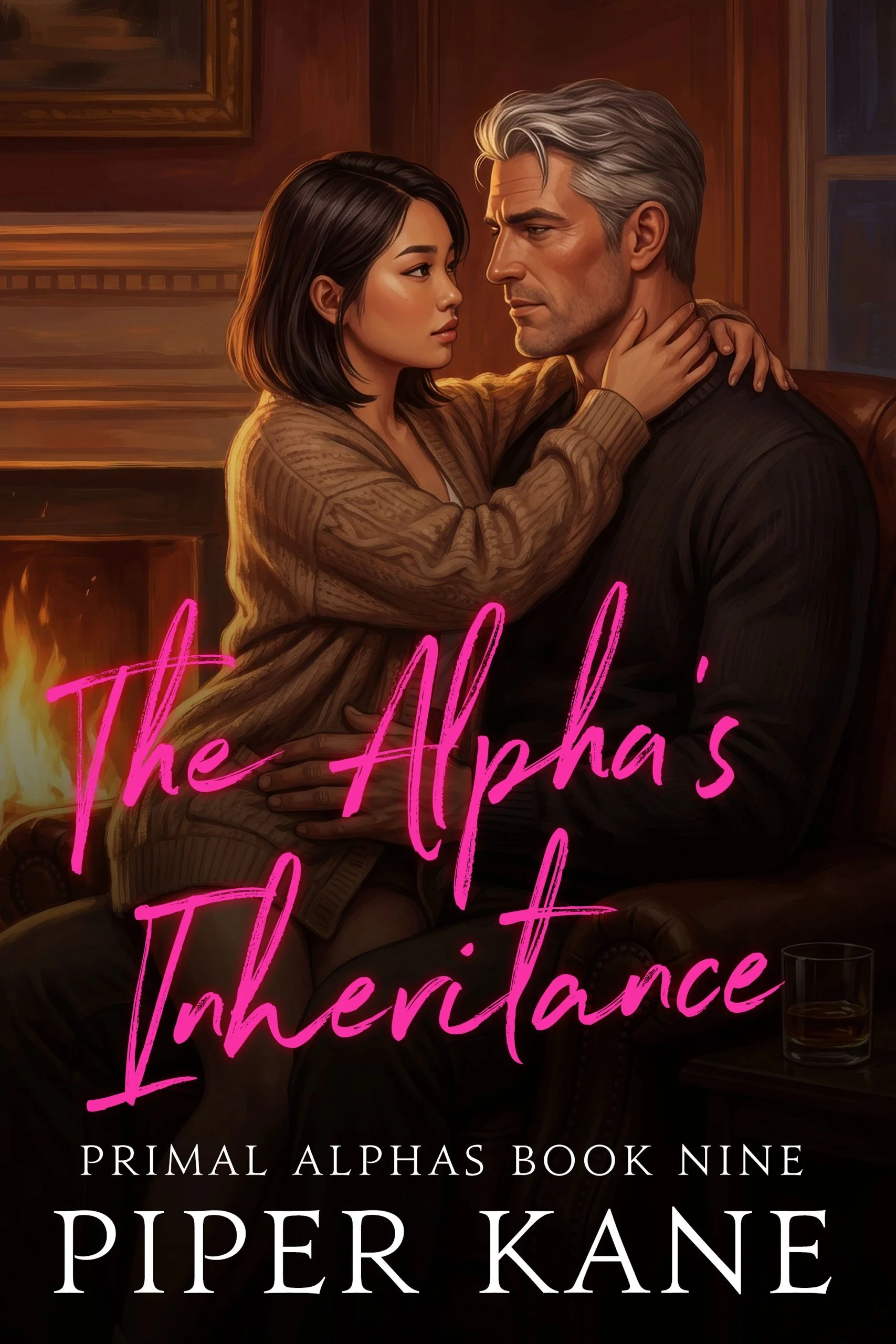 Book cover for The Alpha’s Inheritance by Piper Kane (Primal Alphas series)