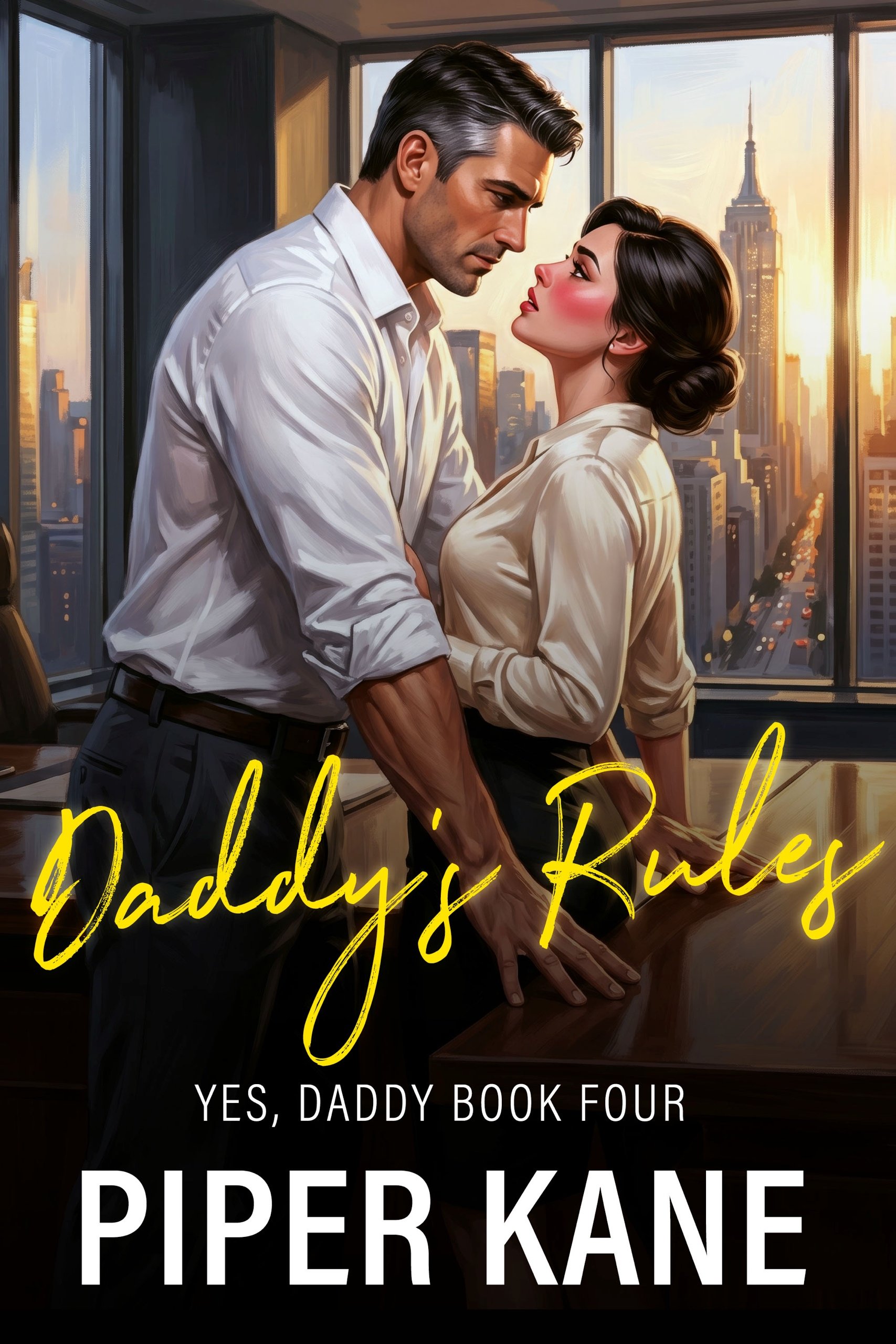 Book cover for Daddy’s Rules by Piper Kane (Yes, Daddy series)