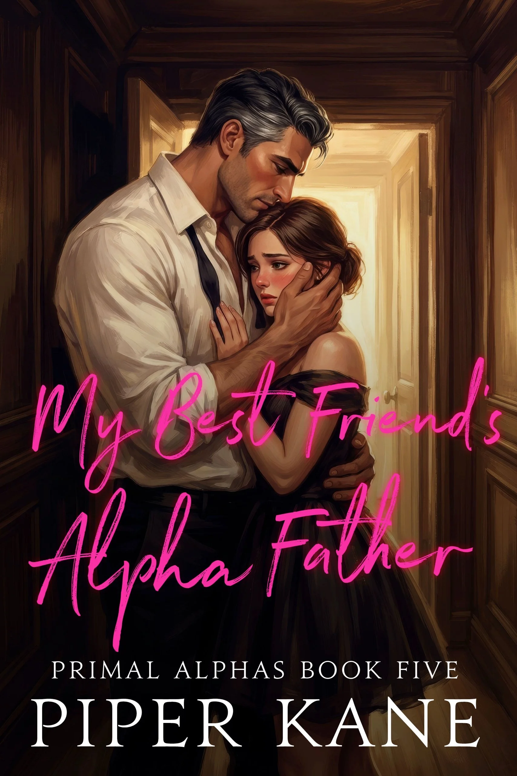 Book cover for My Best Friend’s Alpha Father by Piper Kane (Primal Alphas series)