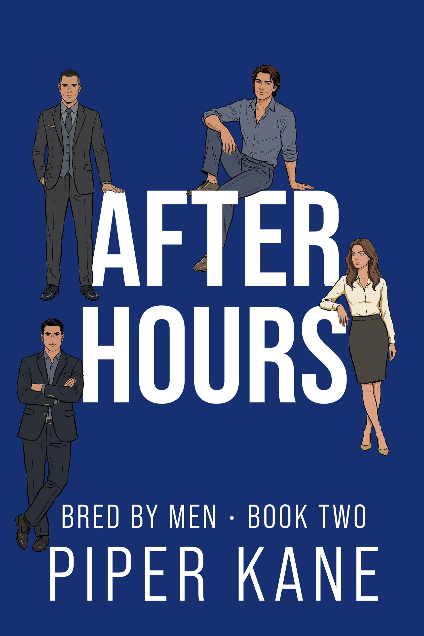 Book cover for After Hours by Piper Kane (Bred by Men series)