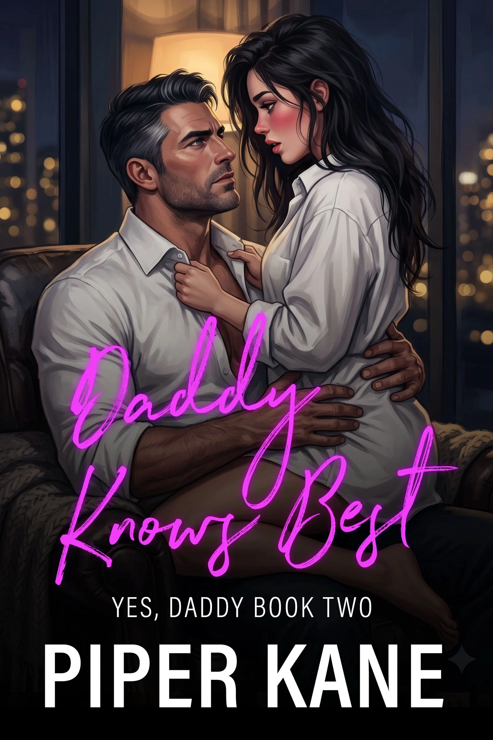 Book cover for Daddy Knows Best by Piper Kane (Yes, Daddy series)