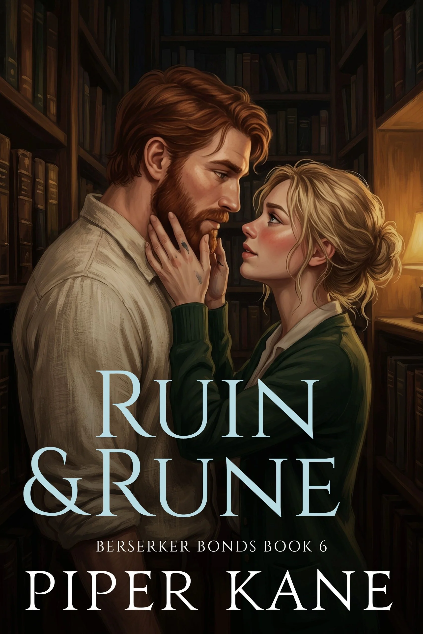 Book cover for Ruin & Rune by Piper Kane (Berserker Bonds series)