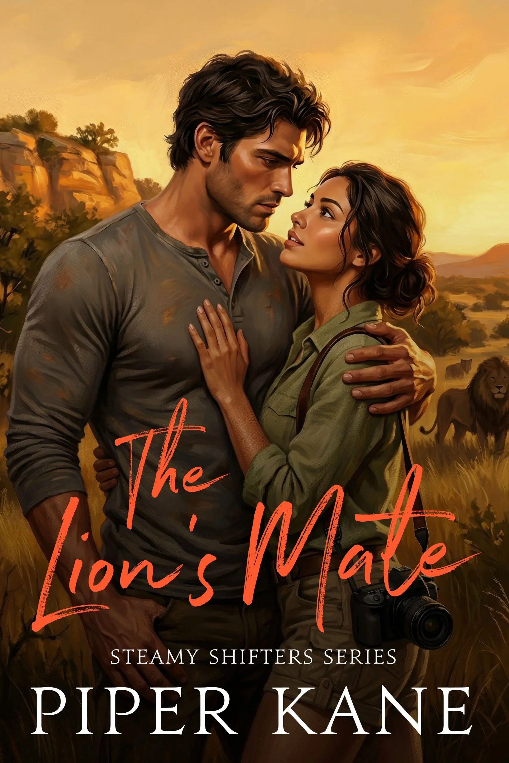 Book cover for The Lion’s Mate by Piper Kane (Steamy Shifters series)