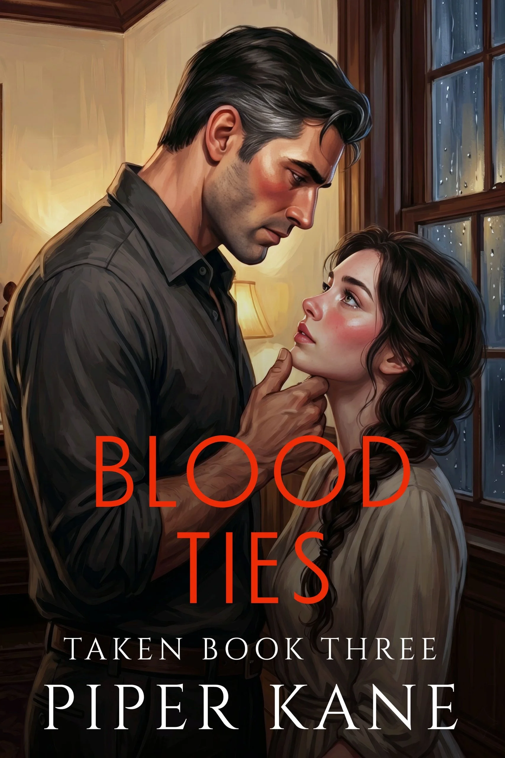 Book cover for Blood Ties by Piper Kane (TAKEN series)