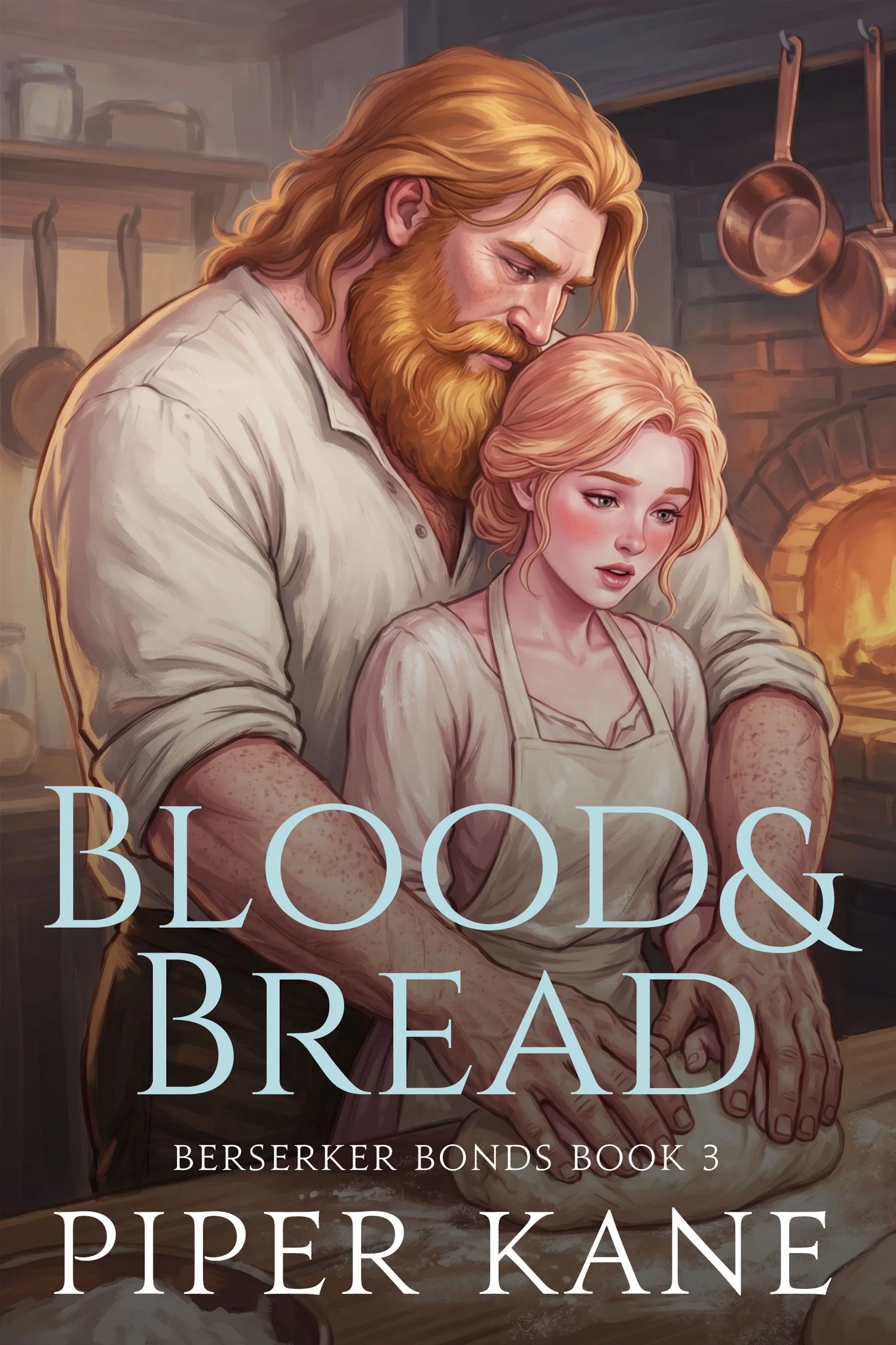Book cover for Blood & Bread by Piper Kane (Berserker Bonds series)
