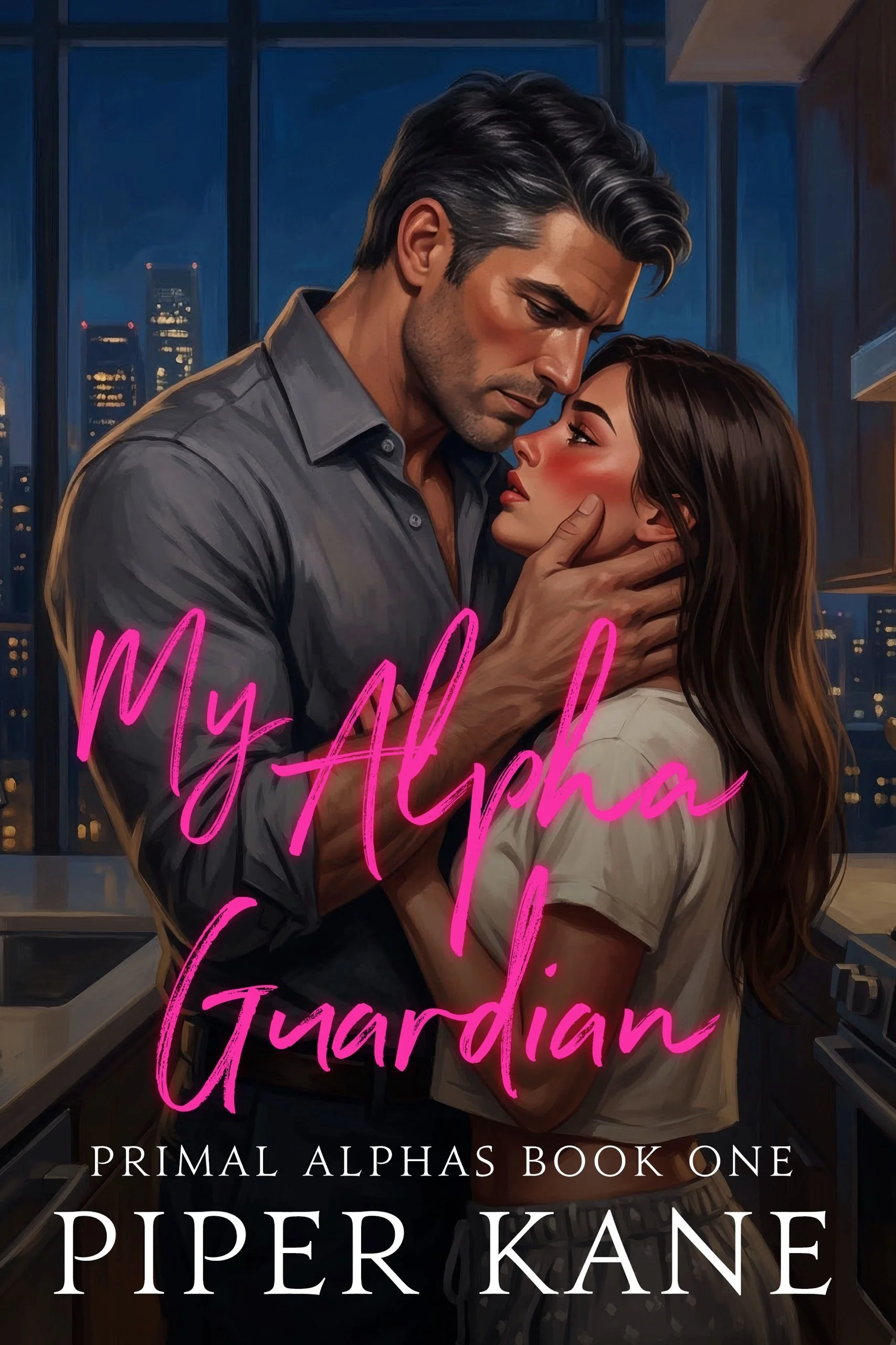 Book cover for My Alpha Guardian by Piper Kane (Primal Alphas series)