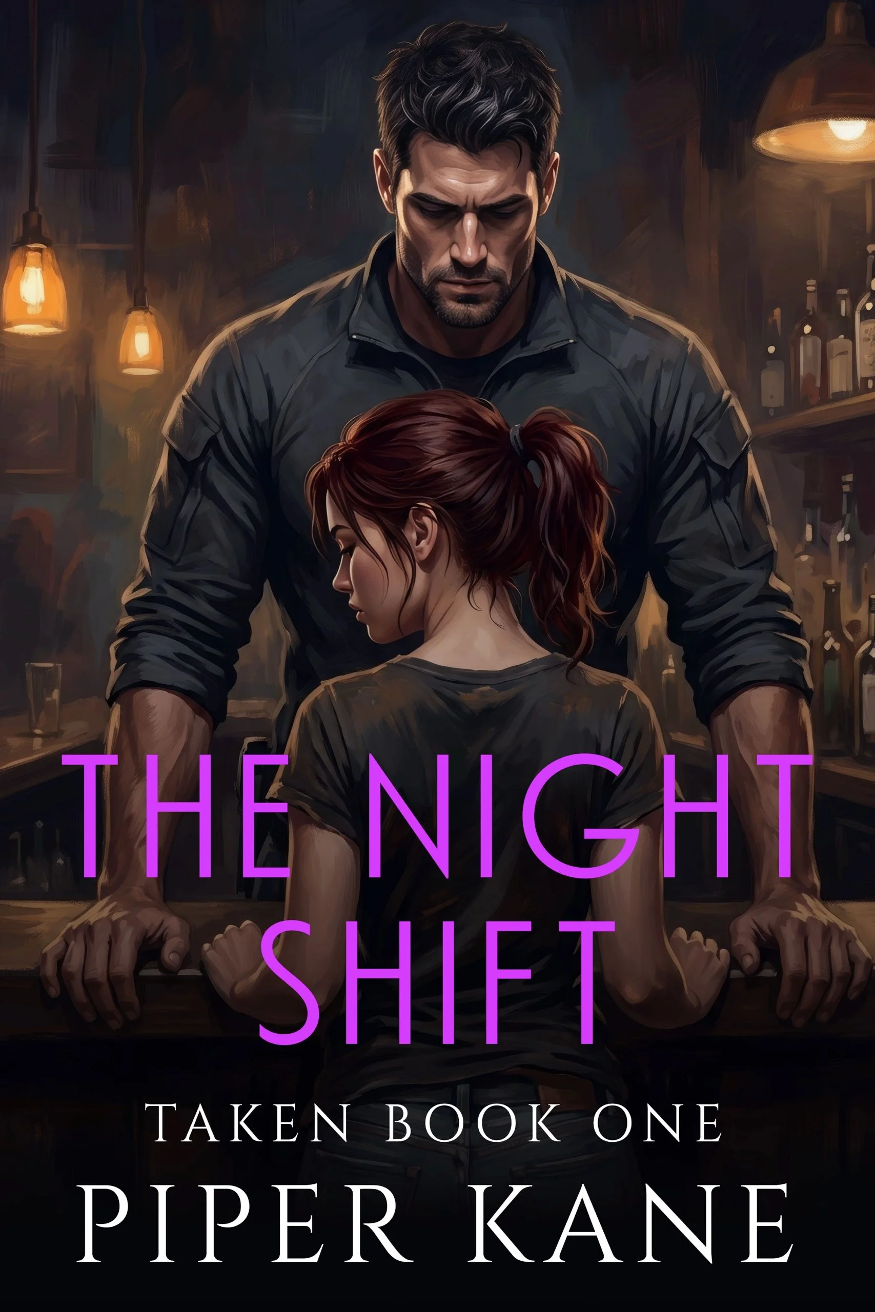 Book cover for The Night Shift, from the TAKEN series by Piper Kane