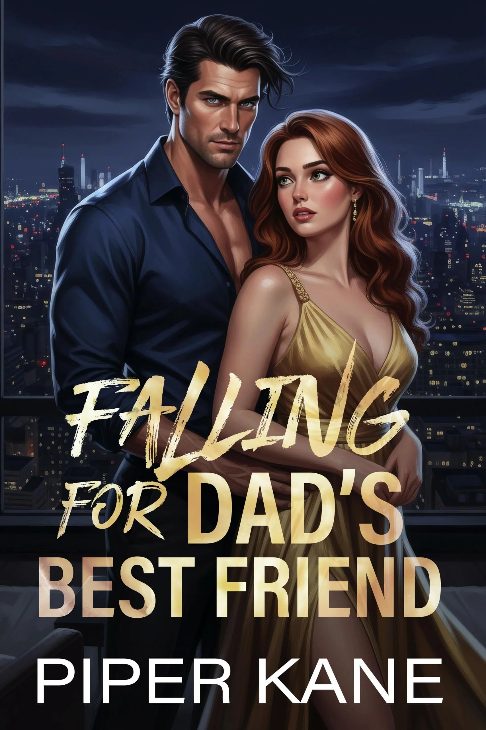 Book cover for Falling for Dad’s Best Friend by Piper Kane (Dad’s Best Friend series)