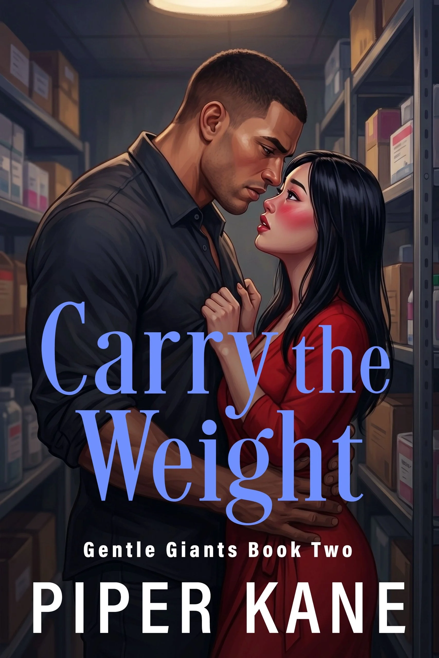 Book cover for Carry the Weight by Piper Kane (Gentle Giants series)