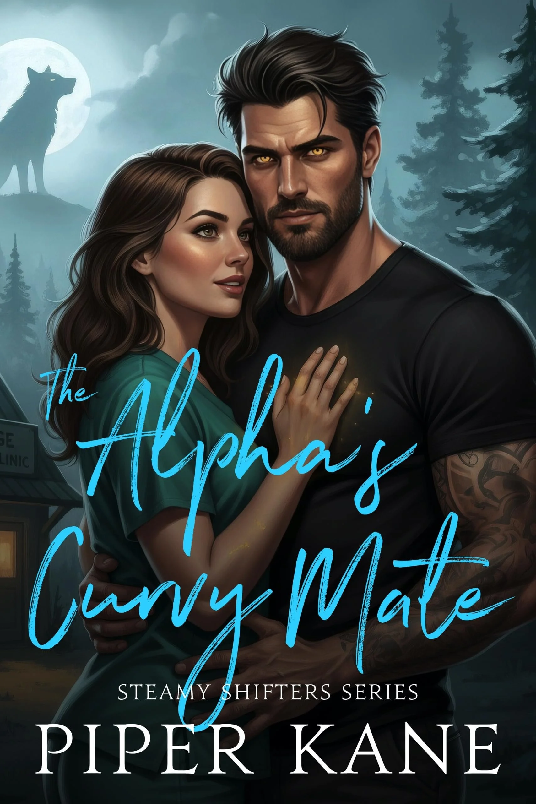 Book cover for The Alpha’s Curvy Mate by Piper Kane (Steamy Shifters series)