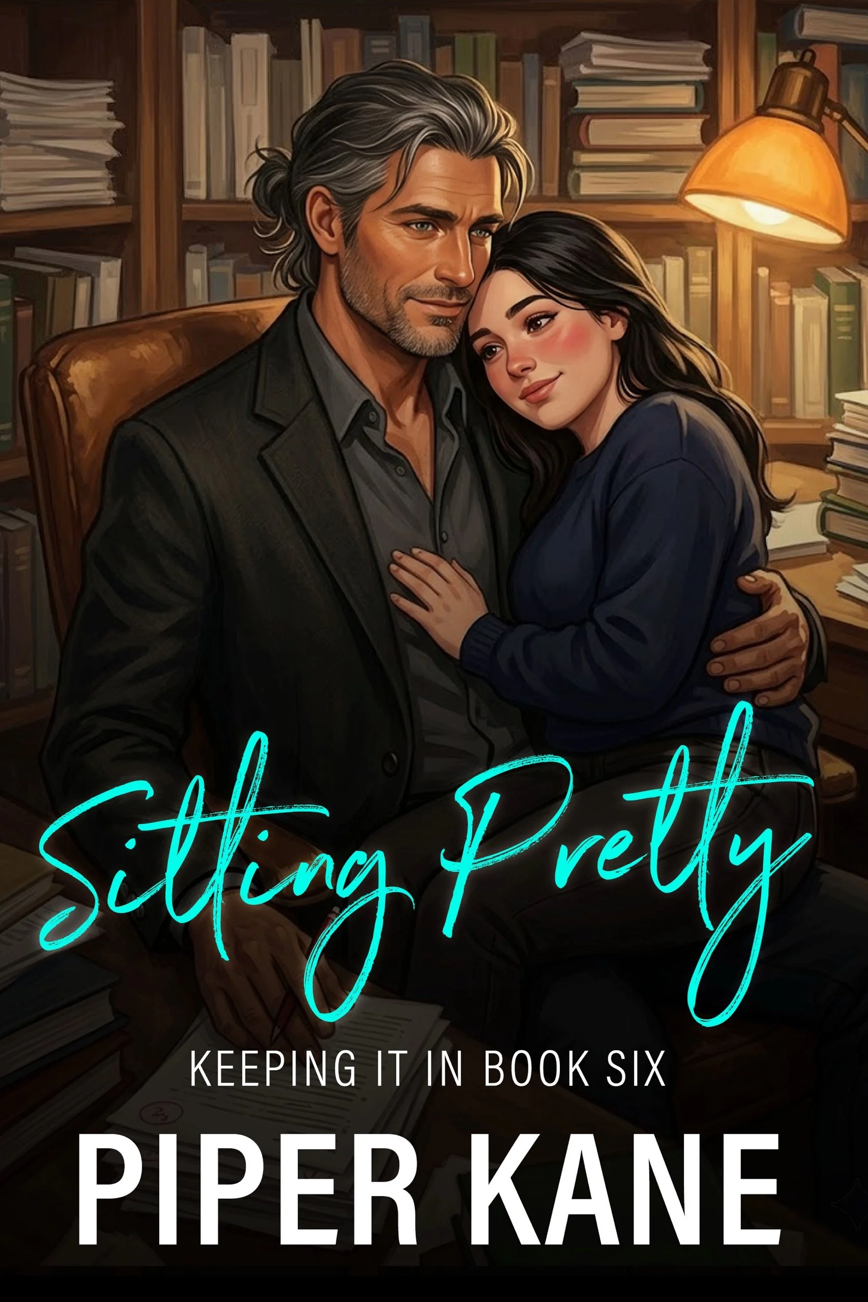 Book cover for Sitting Pretty by Piper Kane (Keeping It In series)